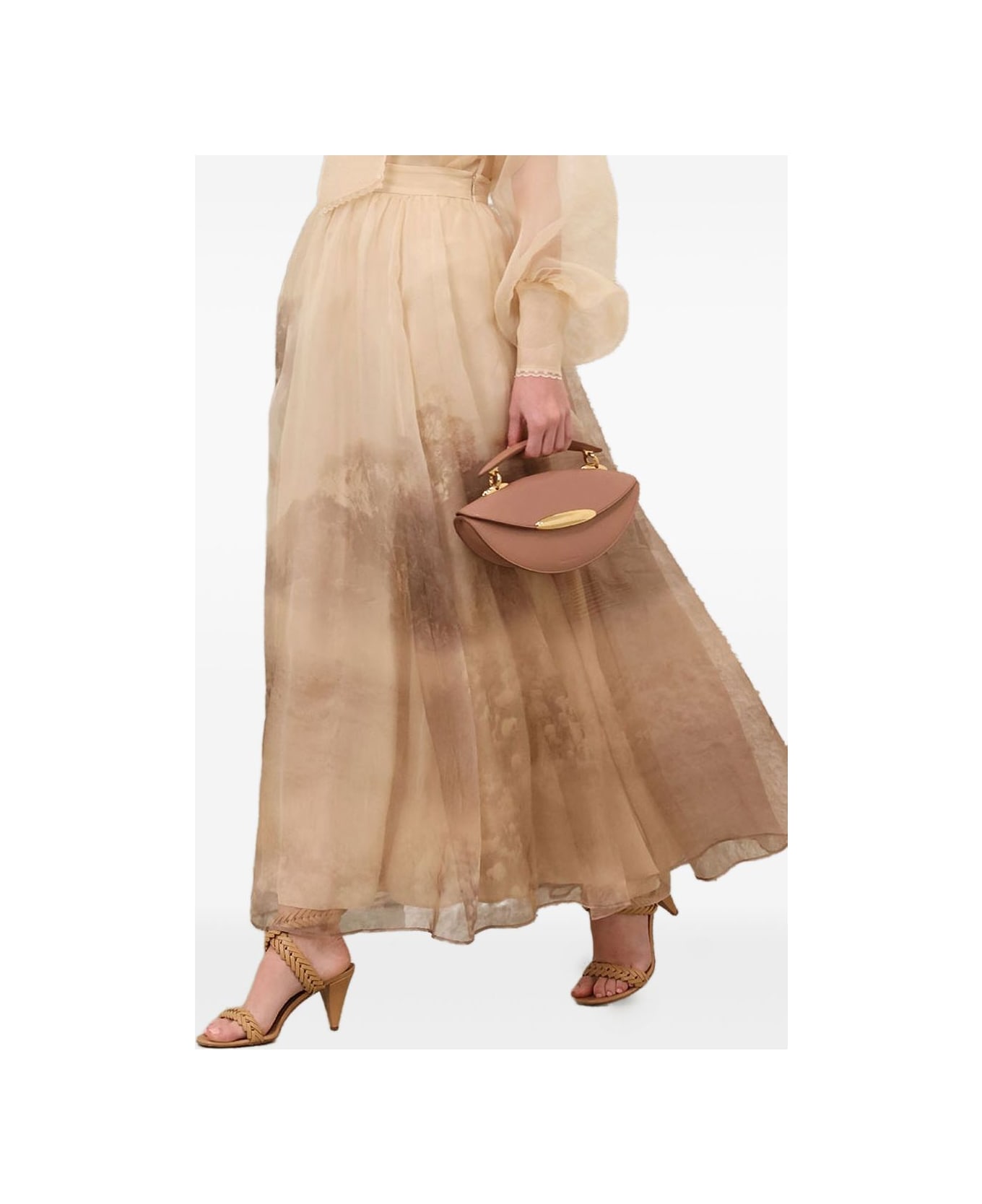 Zimmermann Silk Blouse - Beige