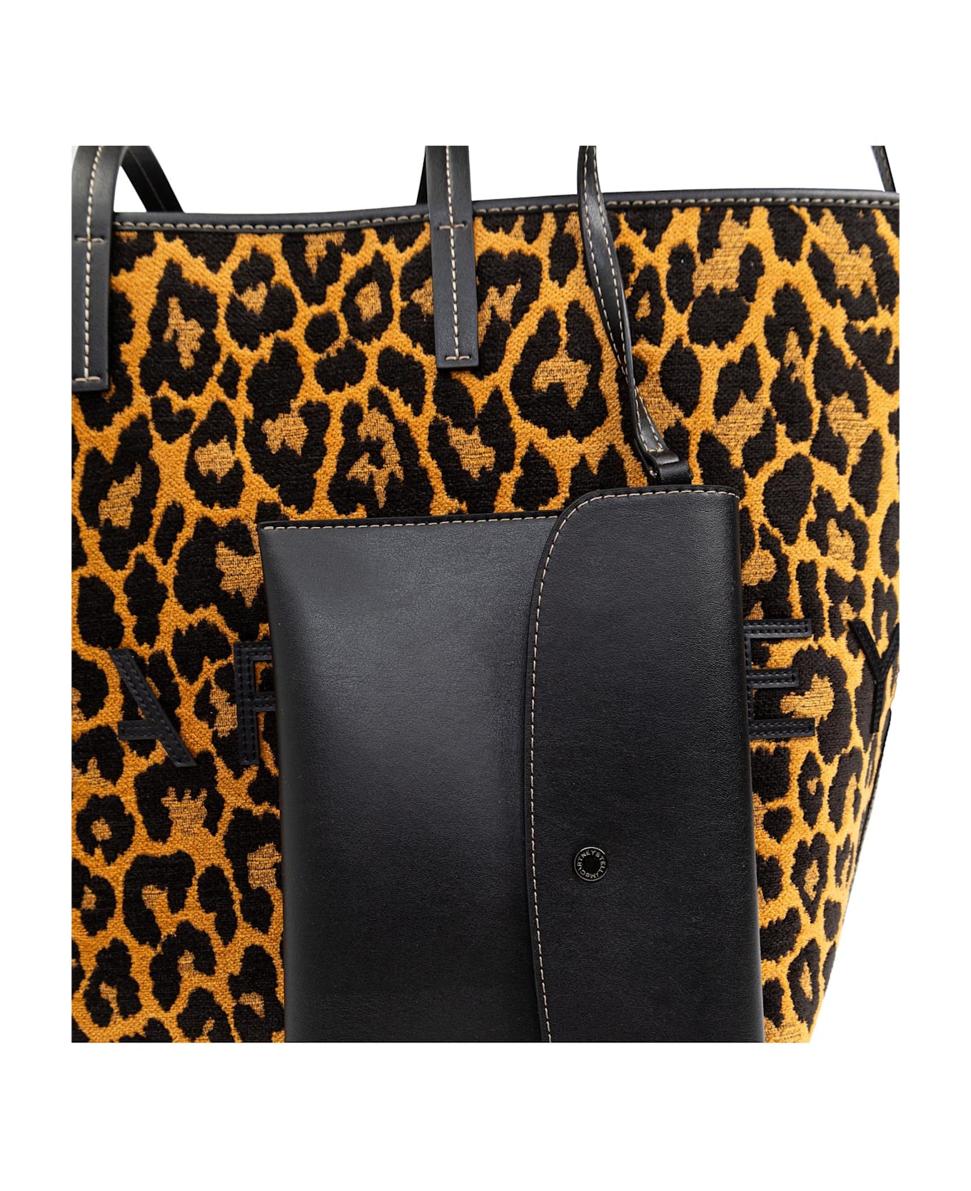 Stella McCartney Animal-print Shopper Bag - Brown