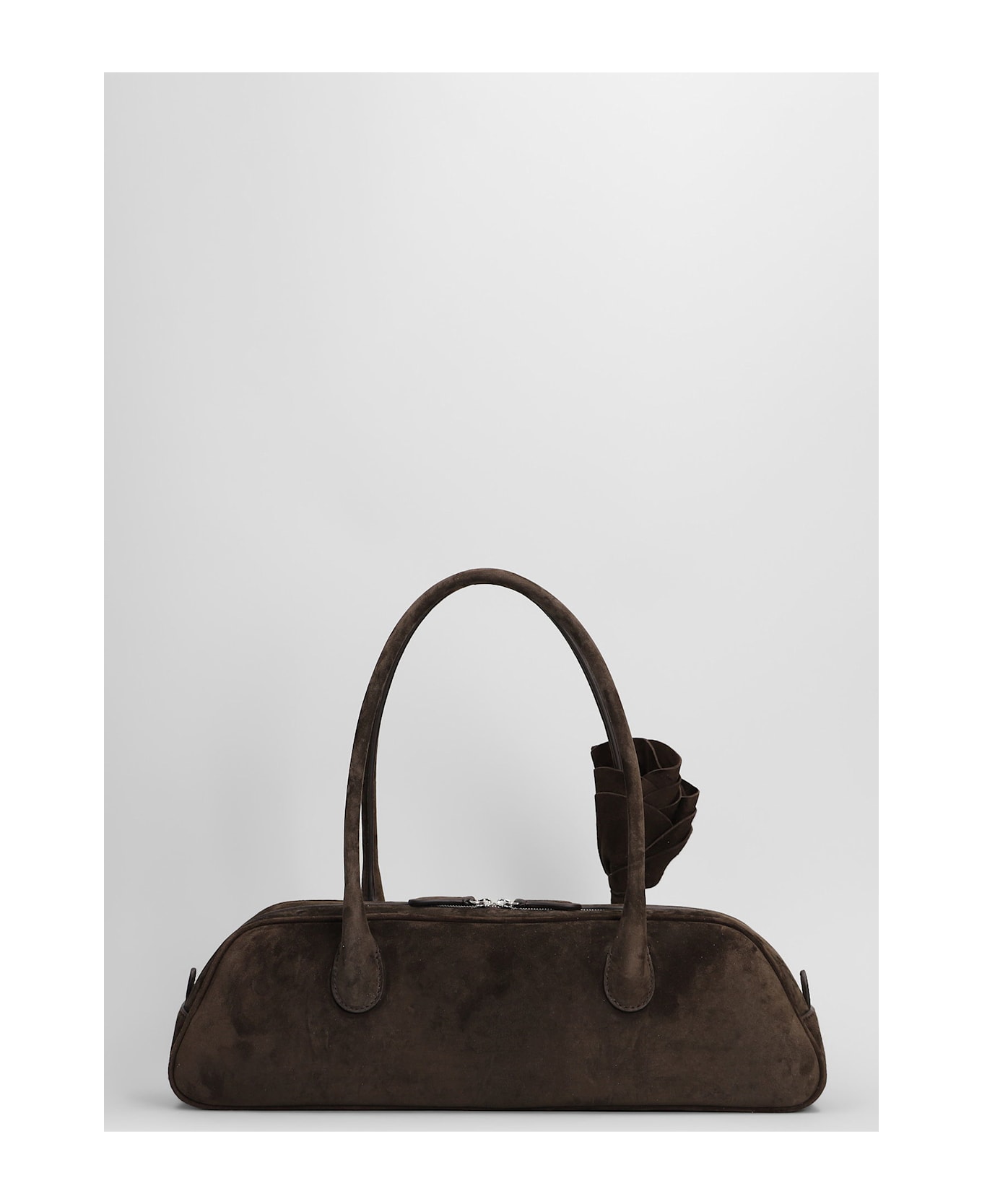 Magda Butrym Brigitte Hand Bag In Brown Suede - brown トートバッグ
