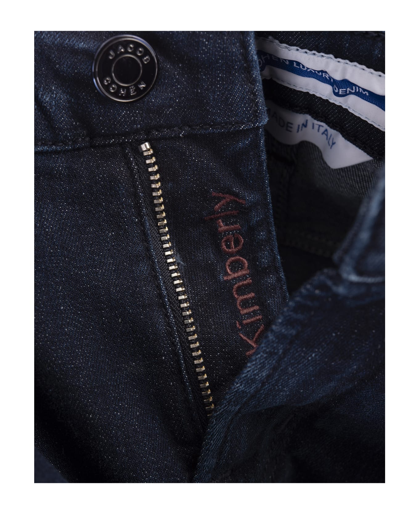 Jacob Cohen Kimberly Jeans In Dark Blue Denim