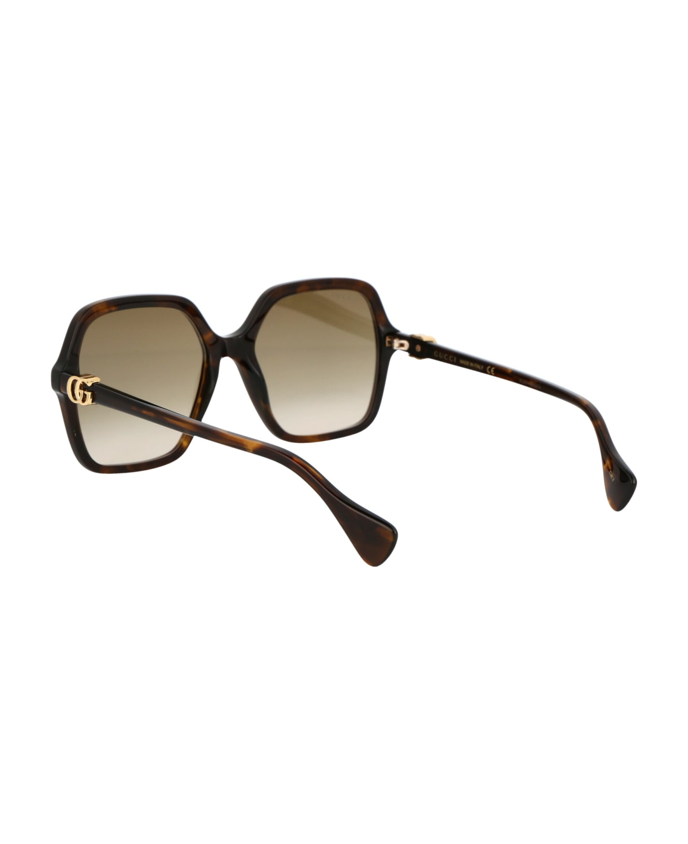 Gucci Eyewear Gg1072s Sunglasses - 002 HAVANA HAVANA BROWN サングラス