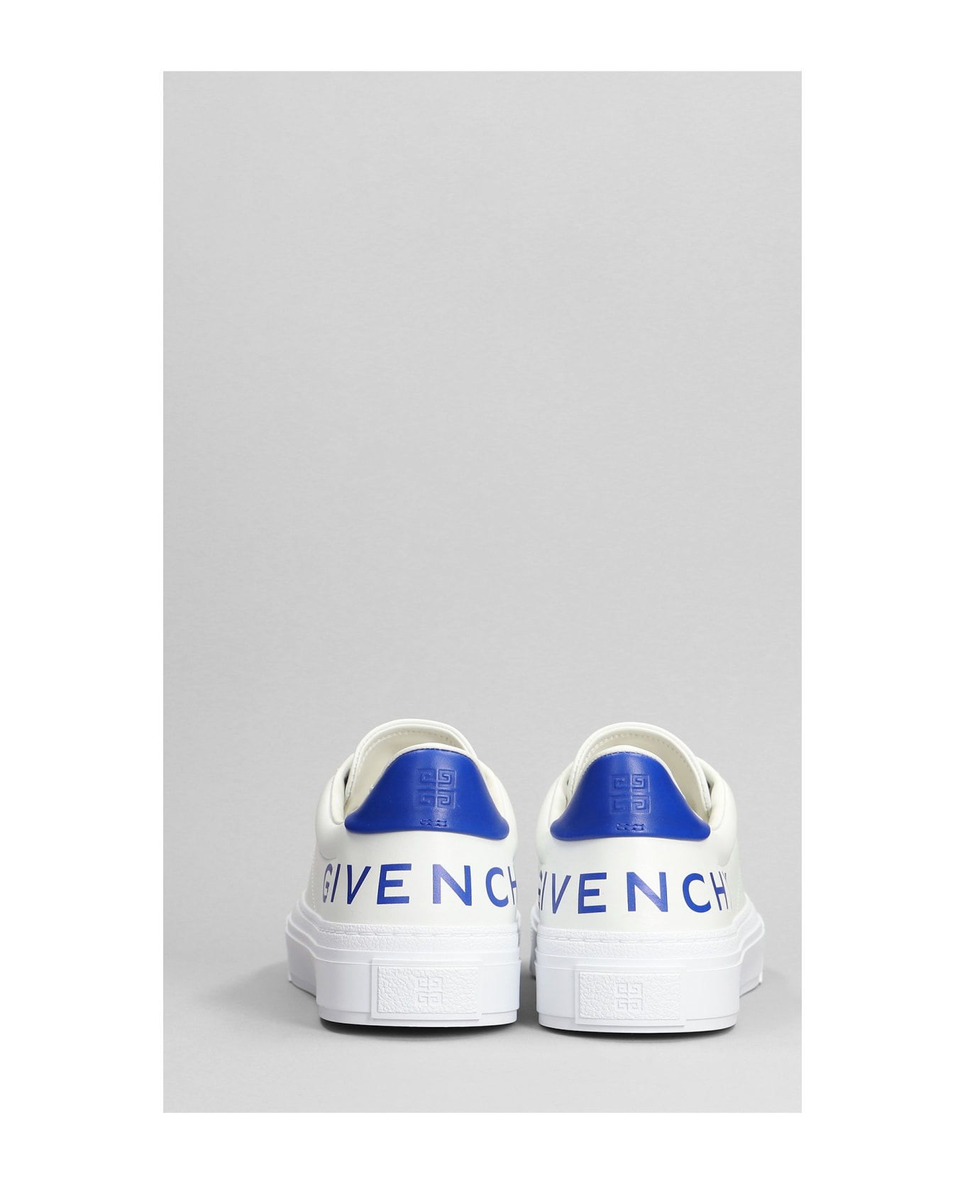 Givenchy City Sport Sneakers In White Leather - white