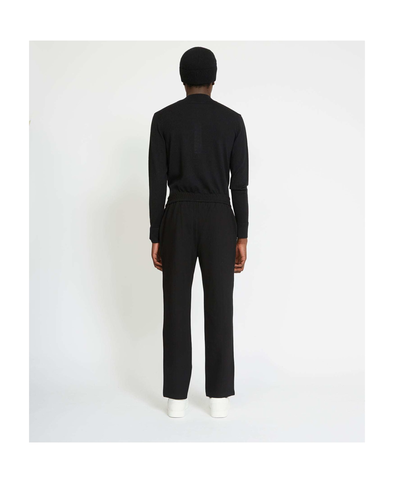 John Richmond Trousers With Logo On The Front - Nero