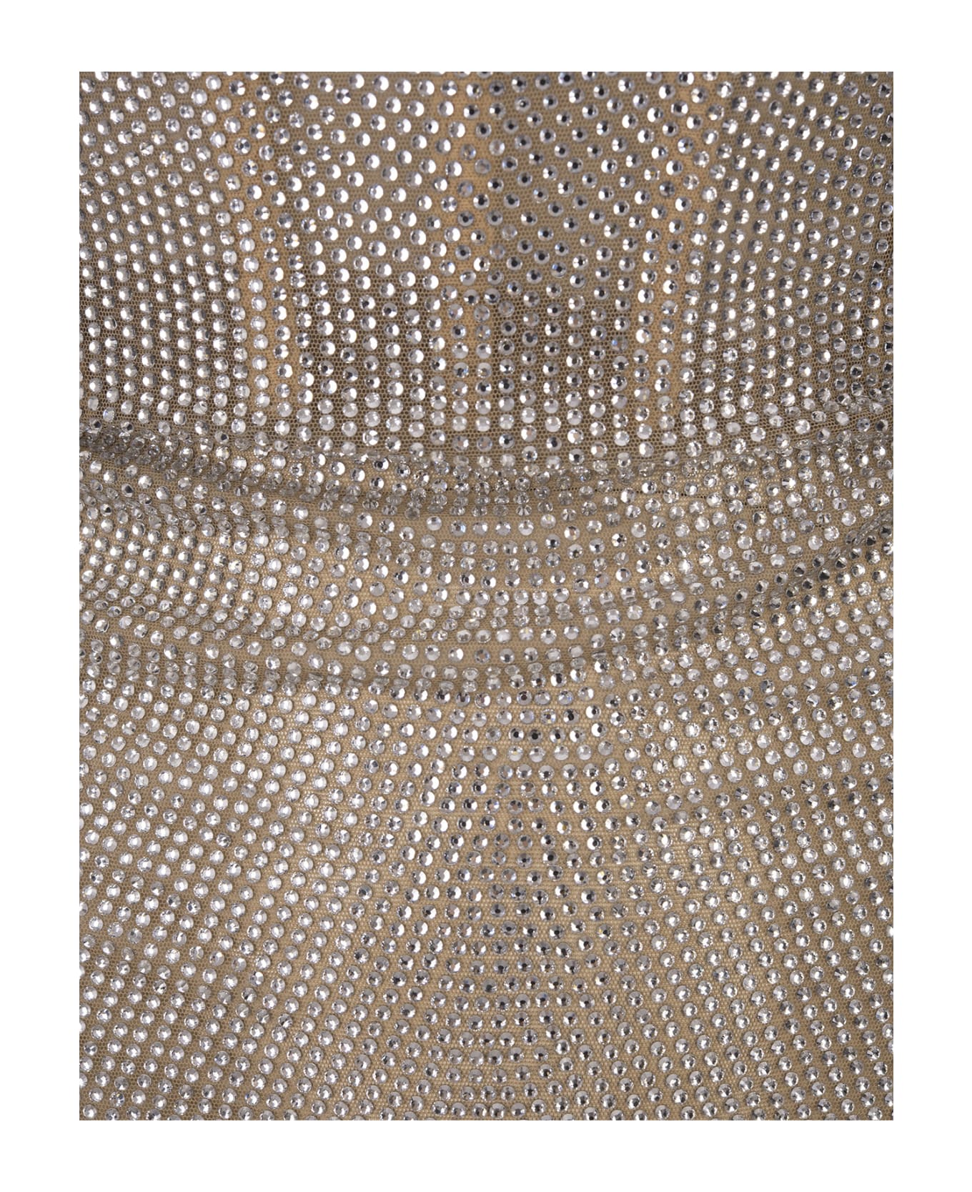 Giuseppe di Morabito Mini Bustier Dress With Crystals - Silver