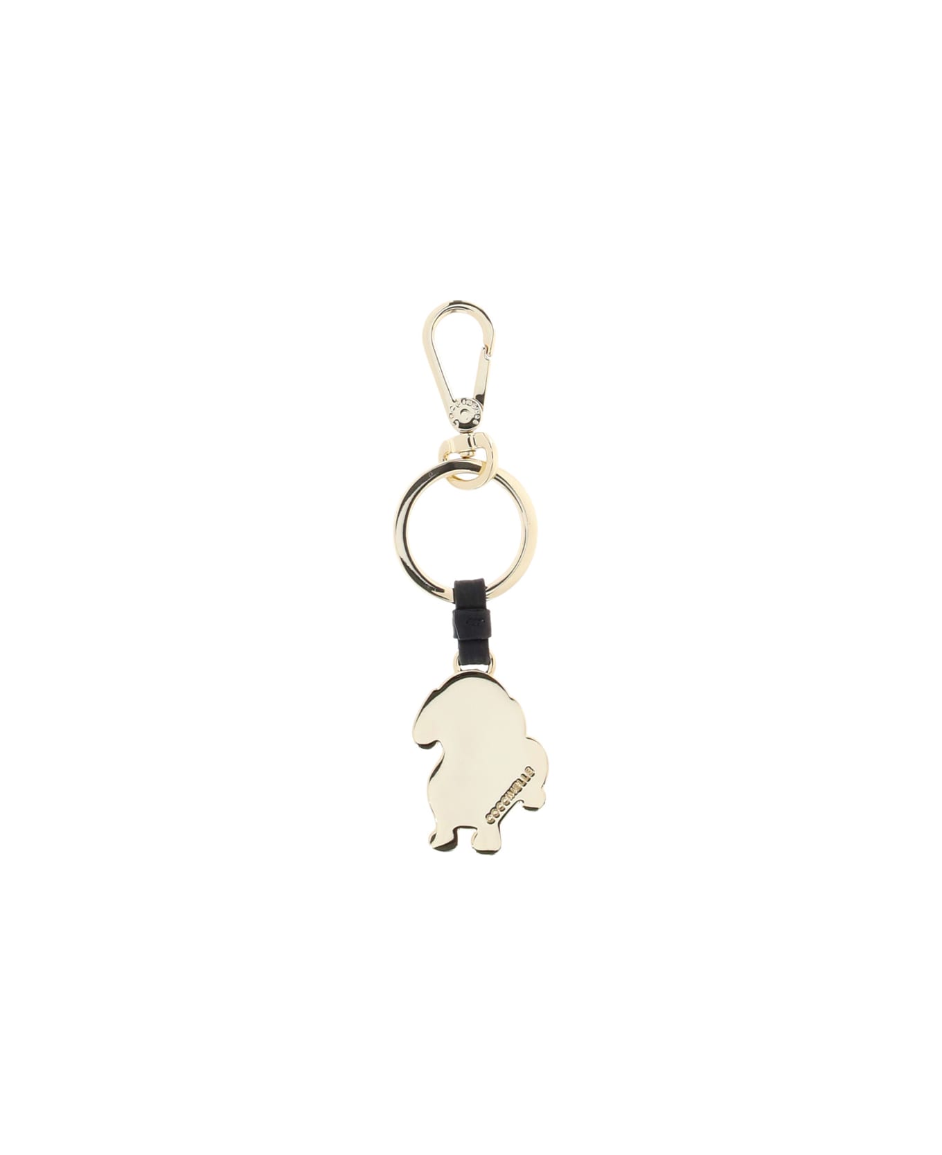 Coccinelle Metal Keychain - Golden キーリング