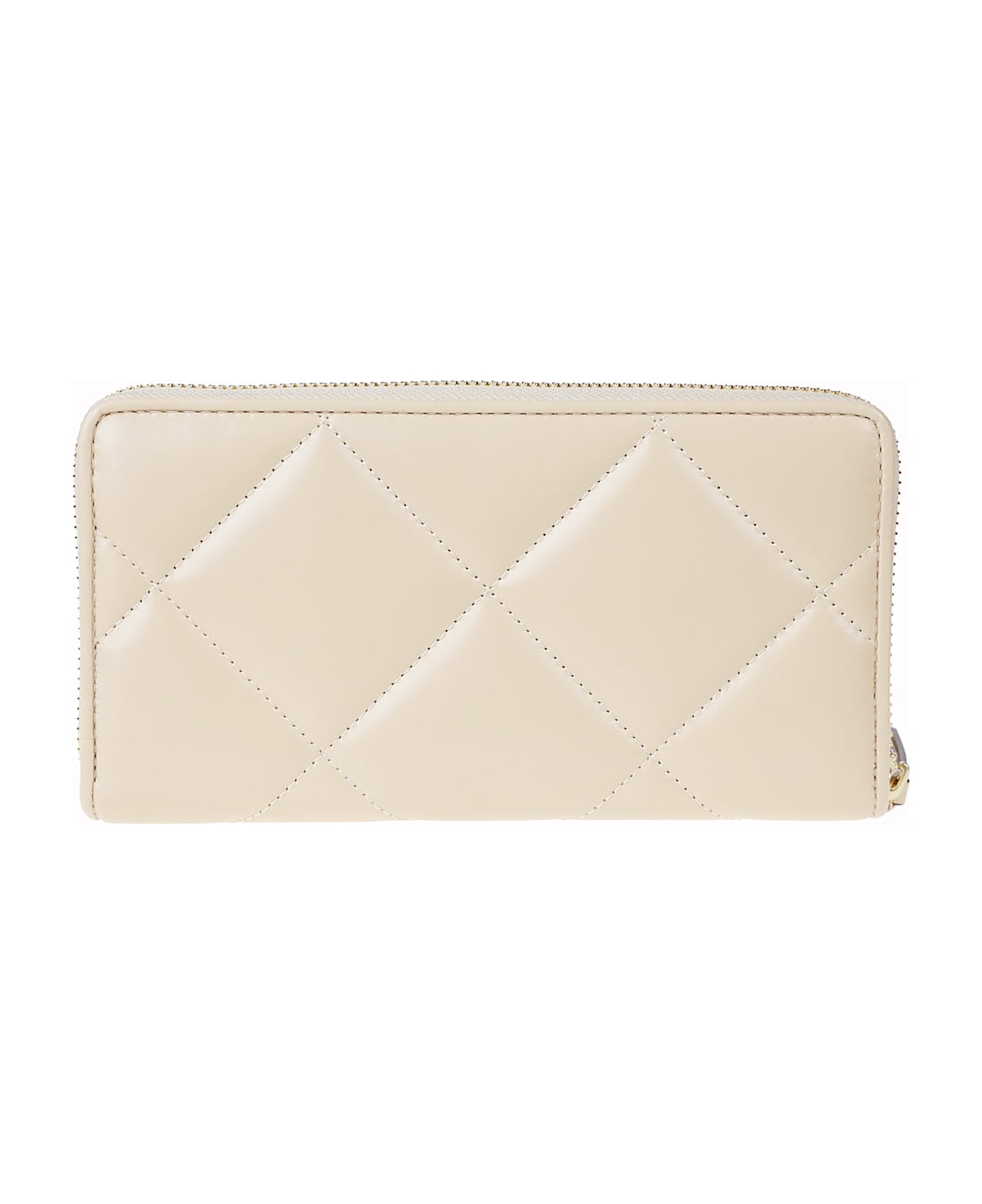 Tory Burch Kira Diamond Continental Wallet - Vanilla Soft Serve