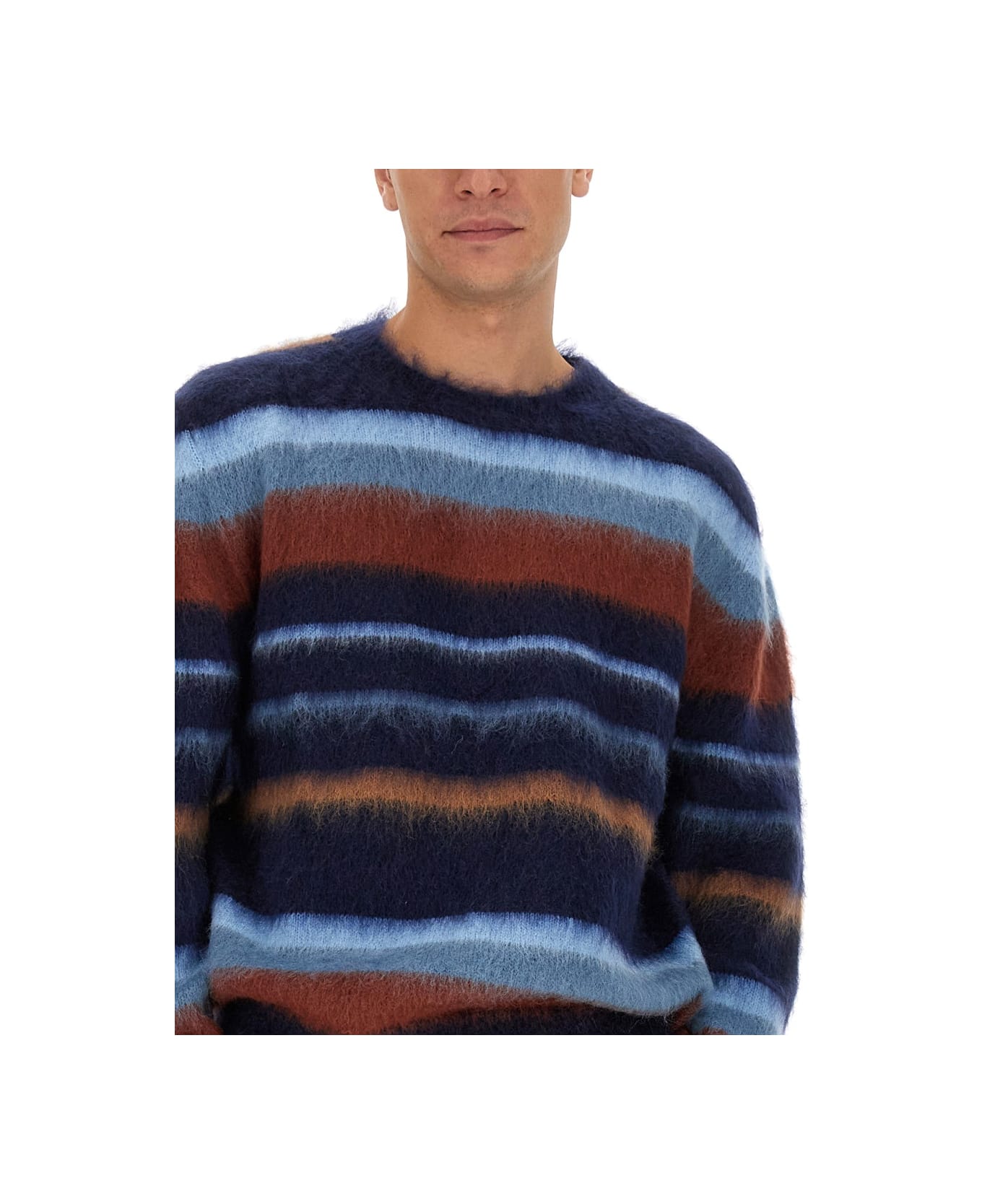 Etro Wool Jersey. - BLUE
