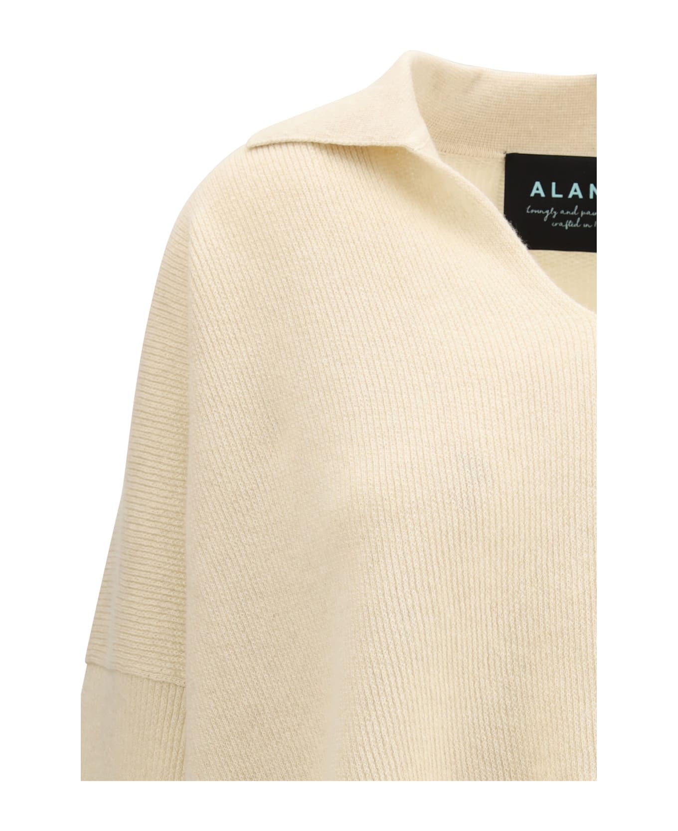 Alanui Sweater With Polo Collar