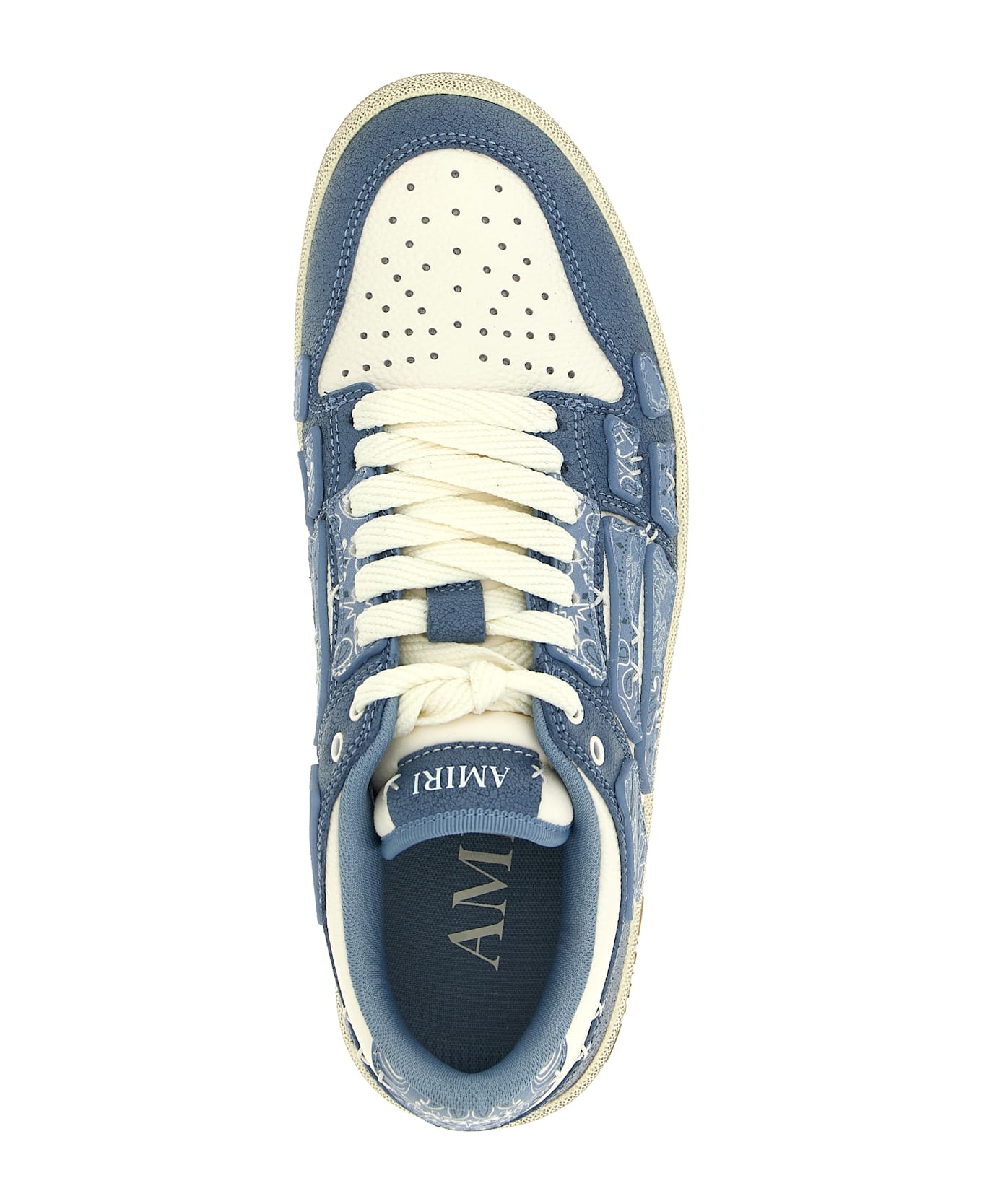 AMIRI 'bandana Skel Top Low' Sneakers - Blue
