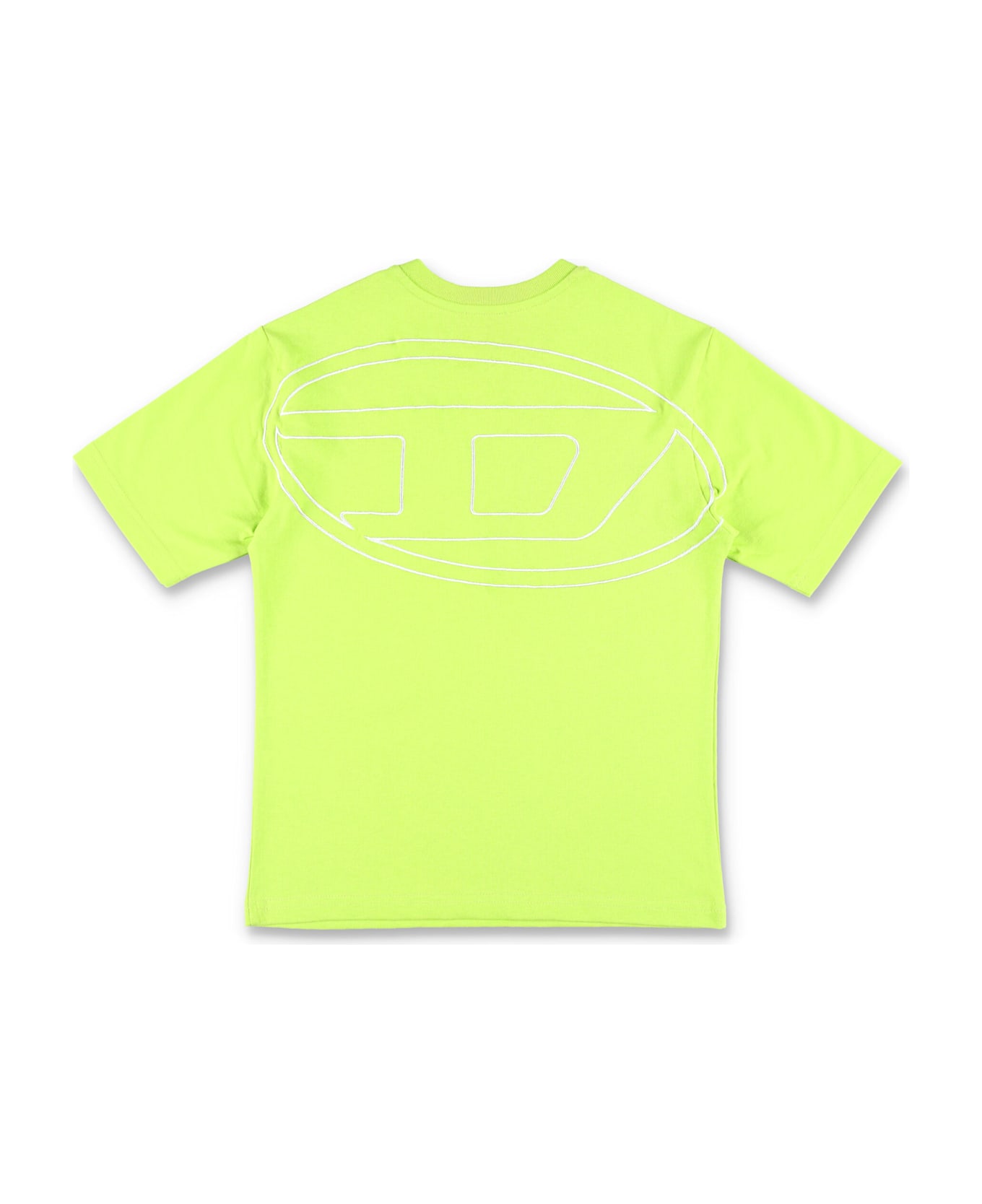 Diesel Kid - Tboggymegovald Over T-shirt - LIME