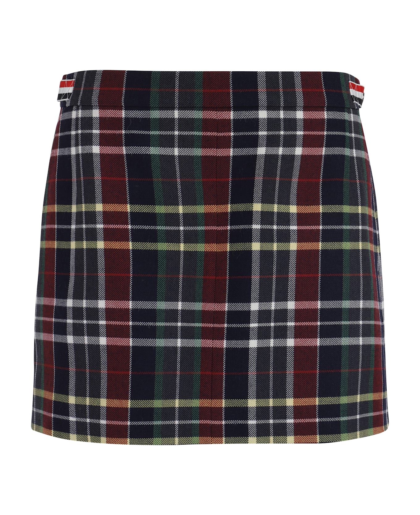 Thom Browne Tartan Mini Skirt - Seasonal Multi