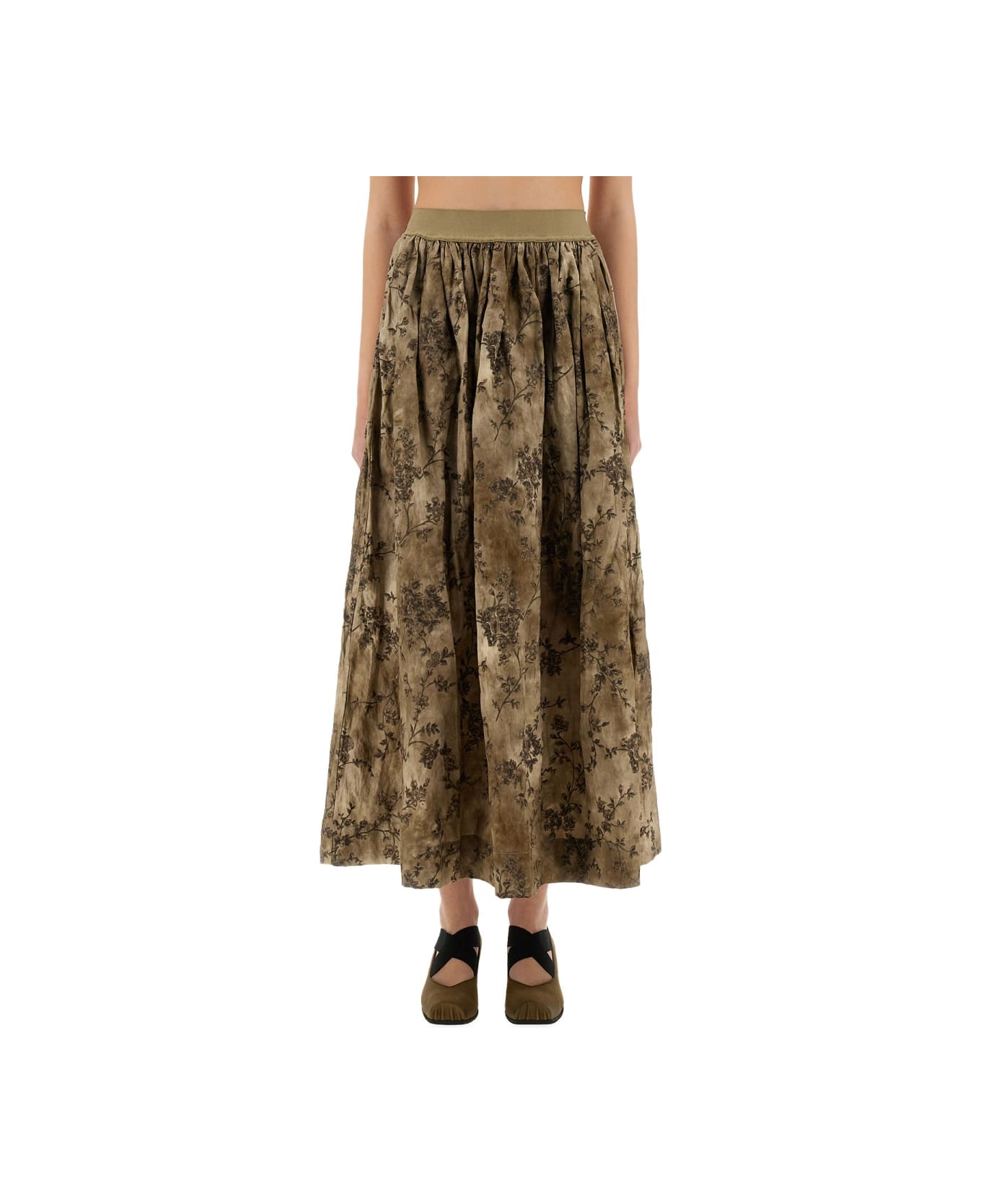 Uma Wang "gillian" Skirt - WHITE