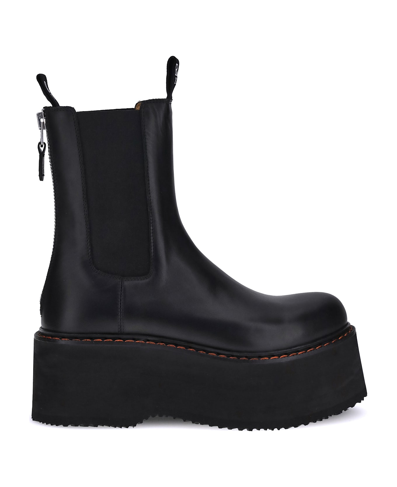 R13 Platform Chelsea Ankle Boot