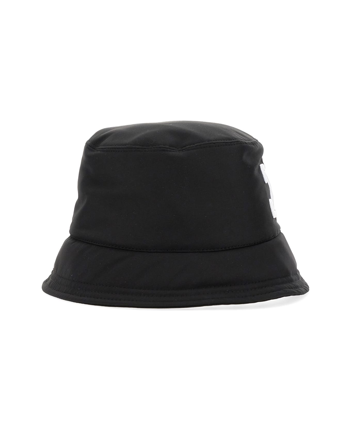 Off-White Bucket mats Hat With Logo - Black