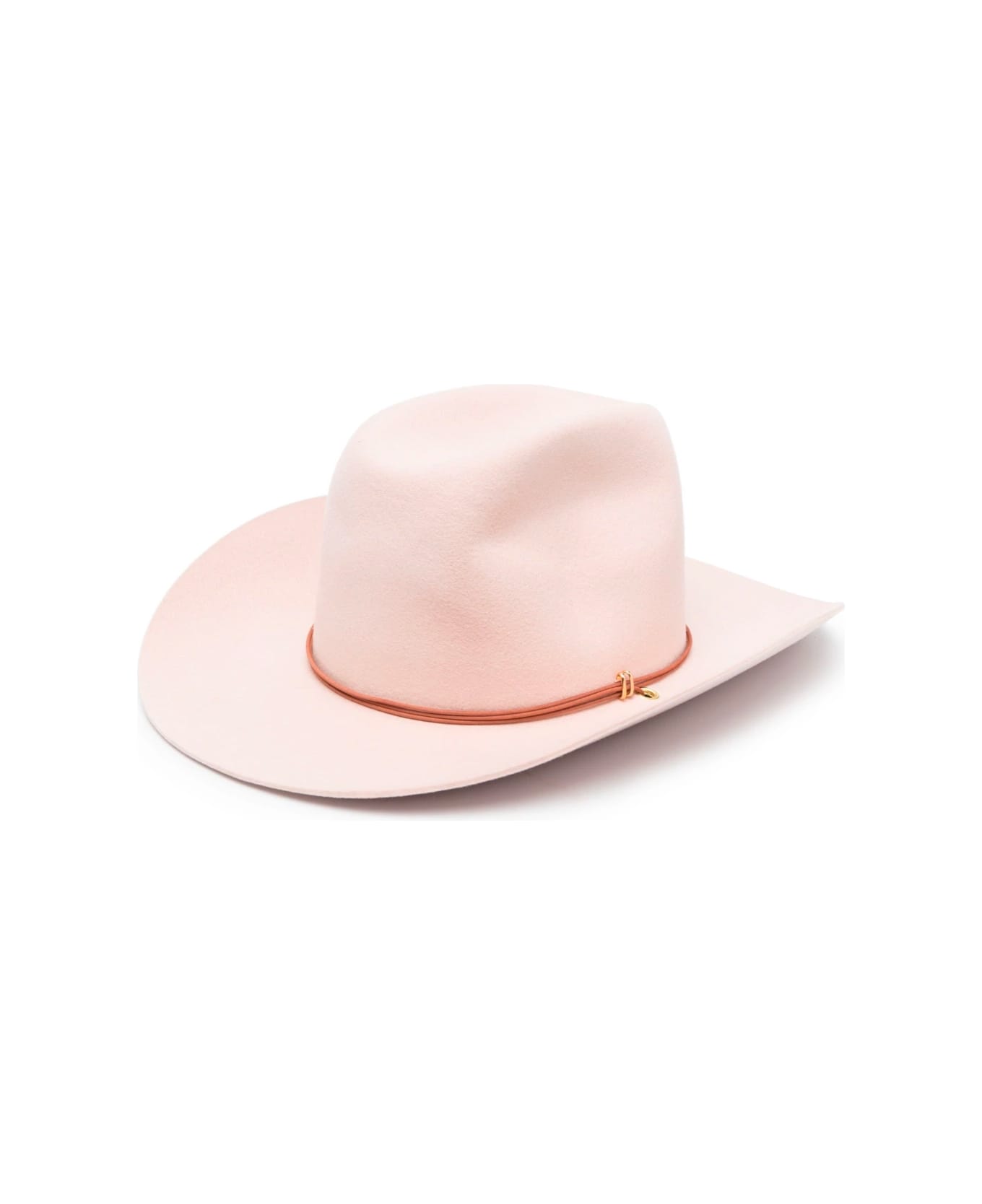 Van Palma Ezra Wool Hat white - Baby Pink