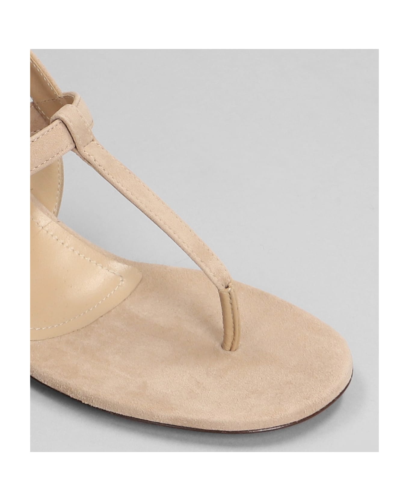 Relac Sandals In Beige Suede - beige
