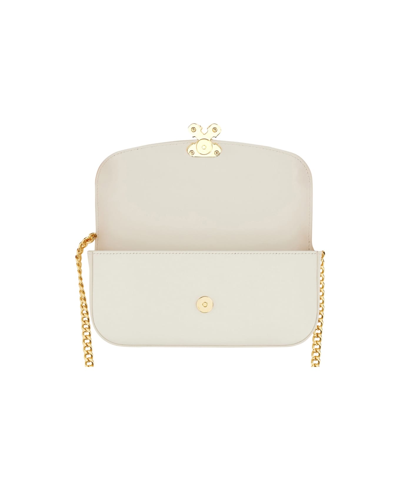 Alexander McQueen "skull Flower" Bag Small - IVORY