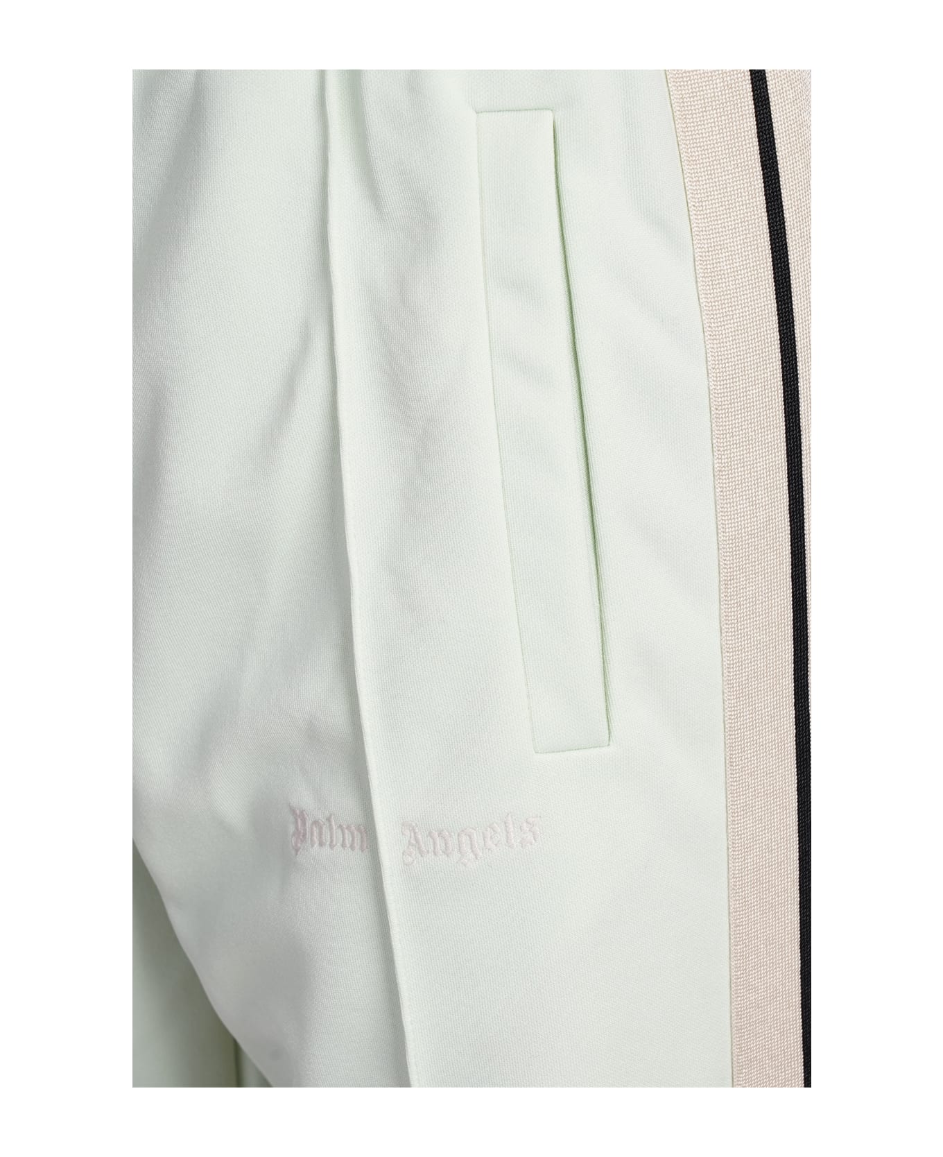 Palm Angels Pants In Green Polyester - green