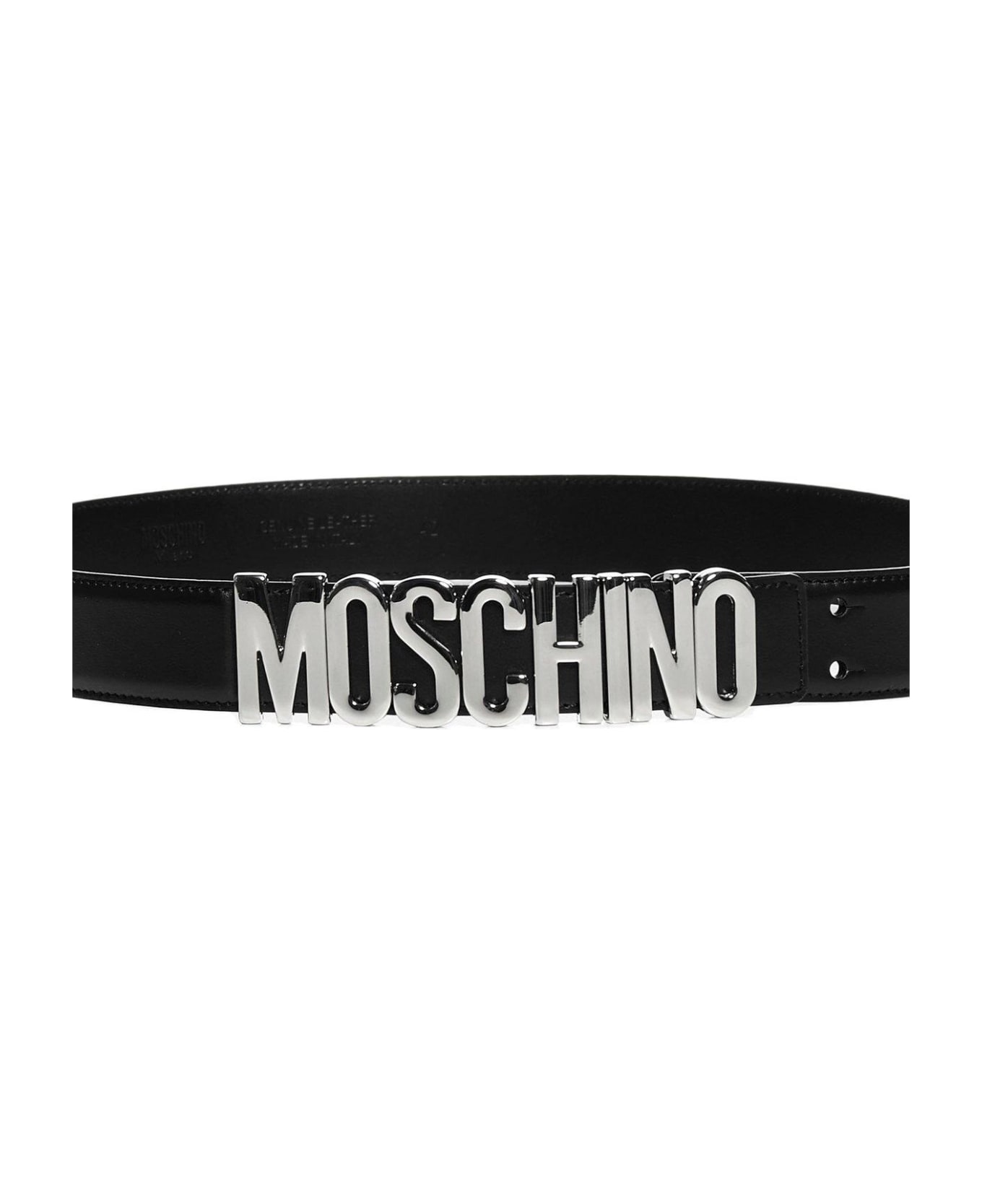Moschino Lettering Logo Belt - 3555 ベルト