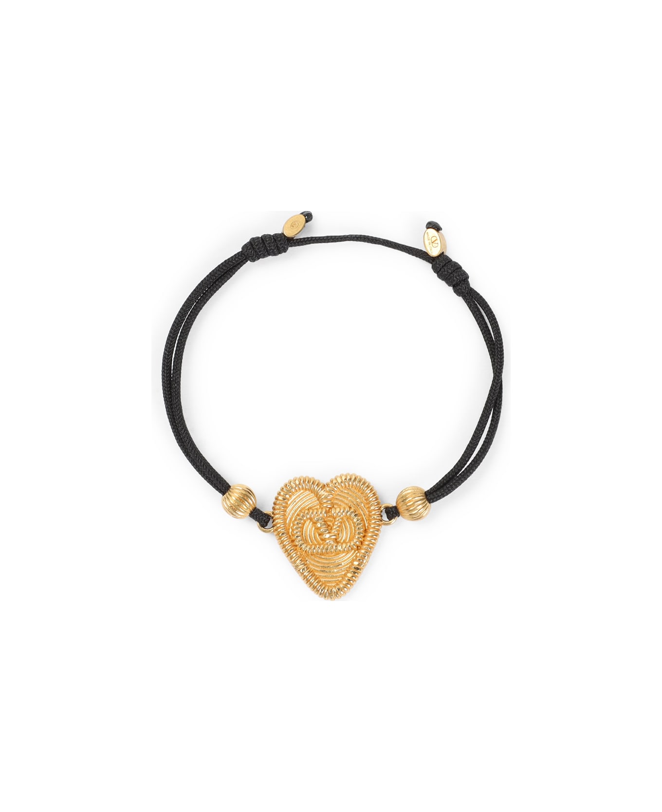 Valentino Garavani Cord Bracelet - No Nero