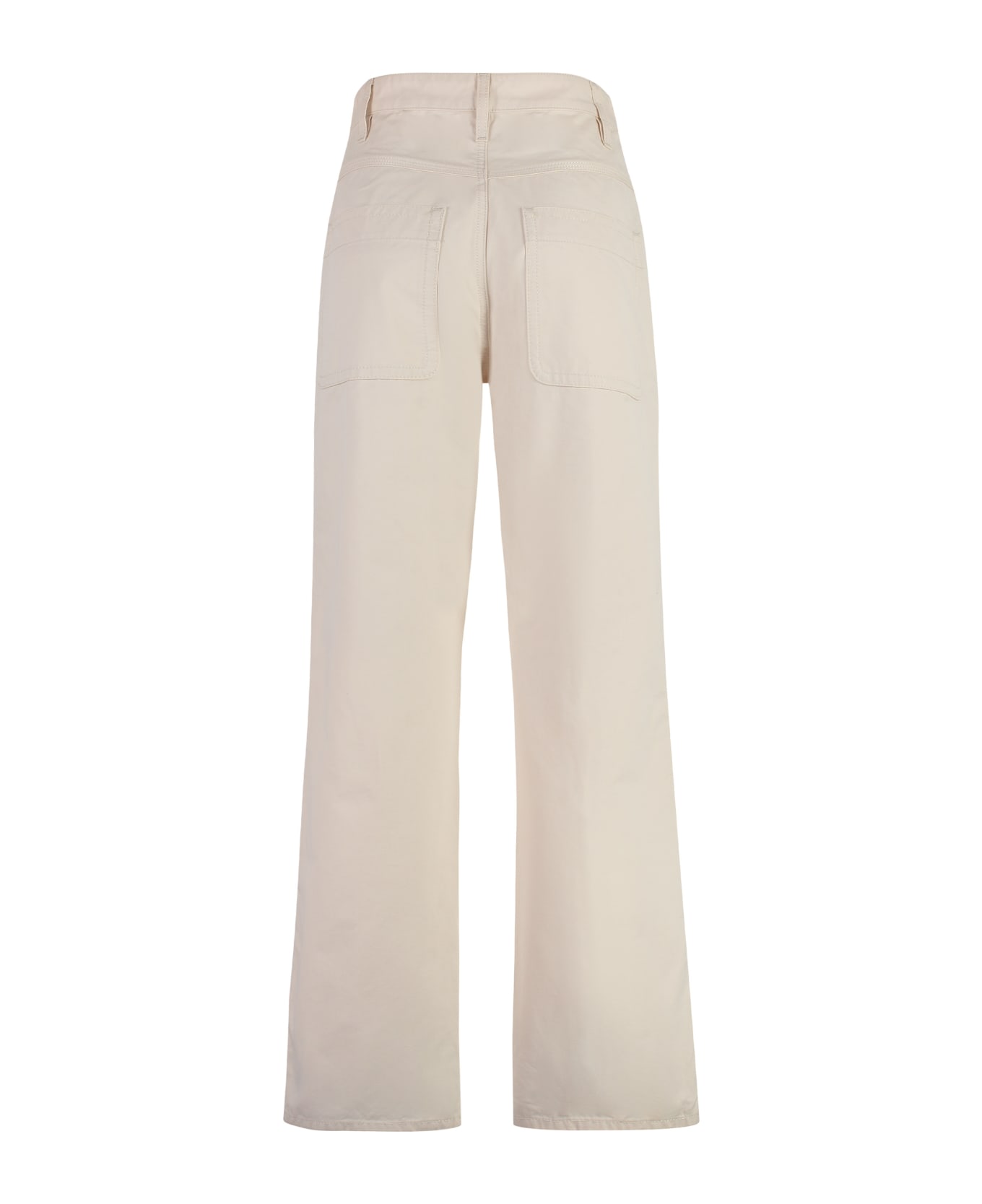 Marant Étoile Driane Cotton Trousers - Ecru