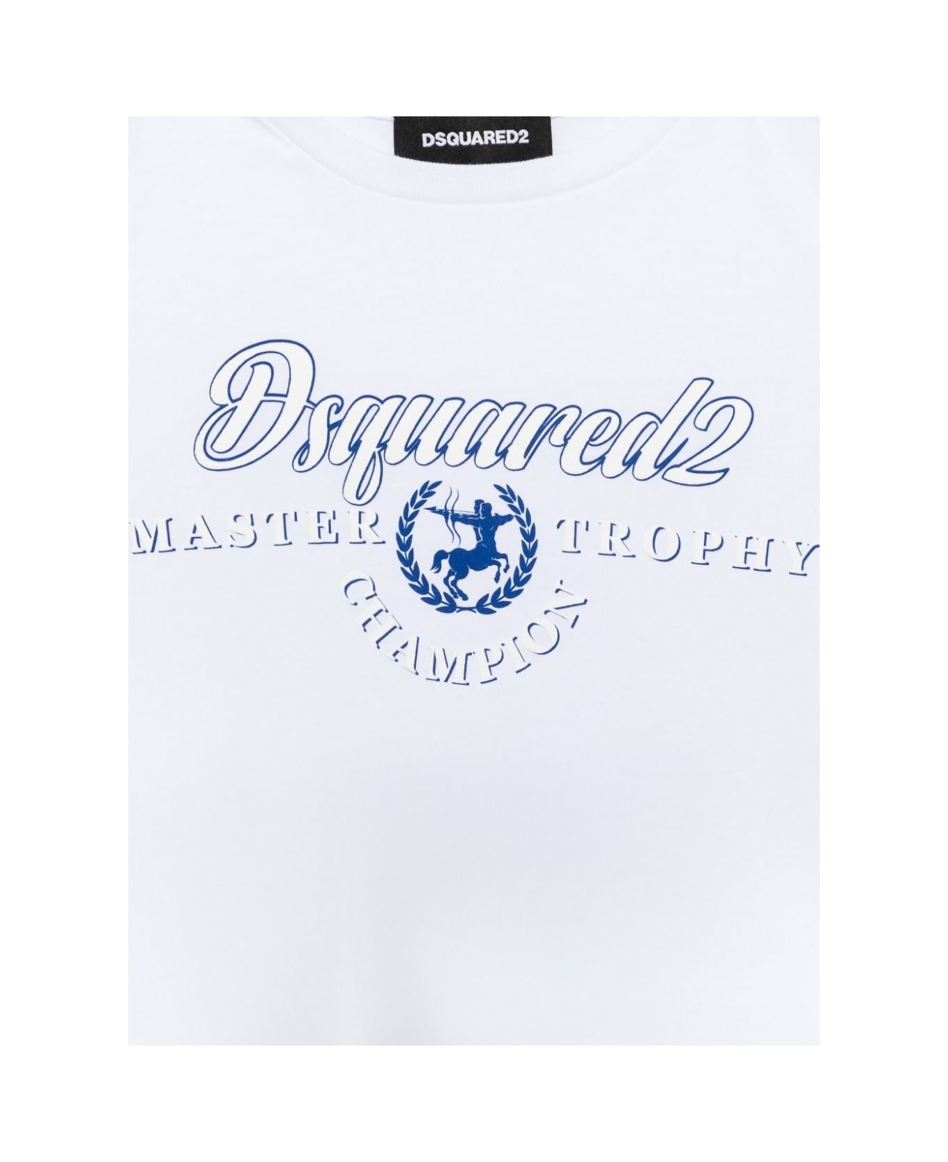 Dsquared2 T-shirt Con Applicazione - White