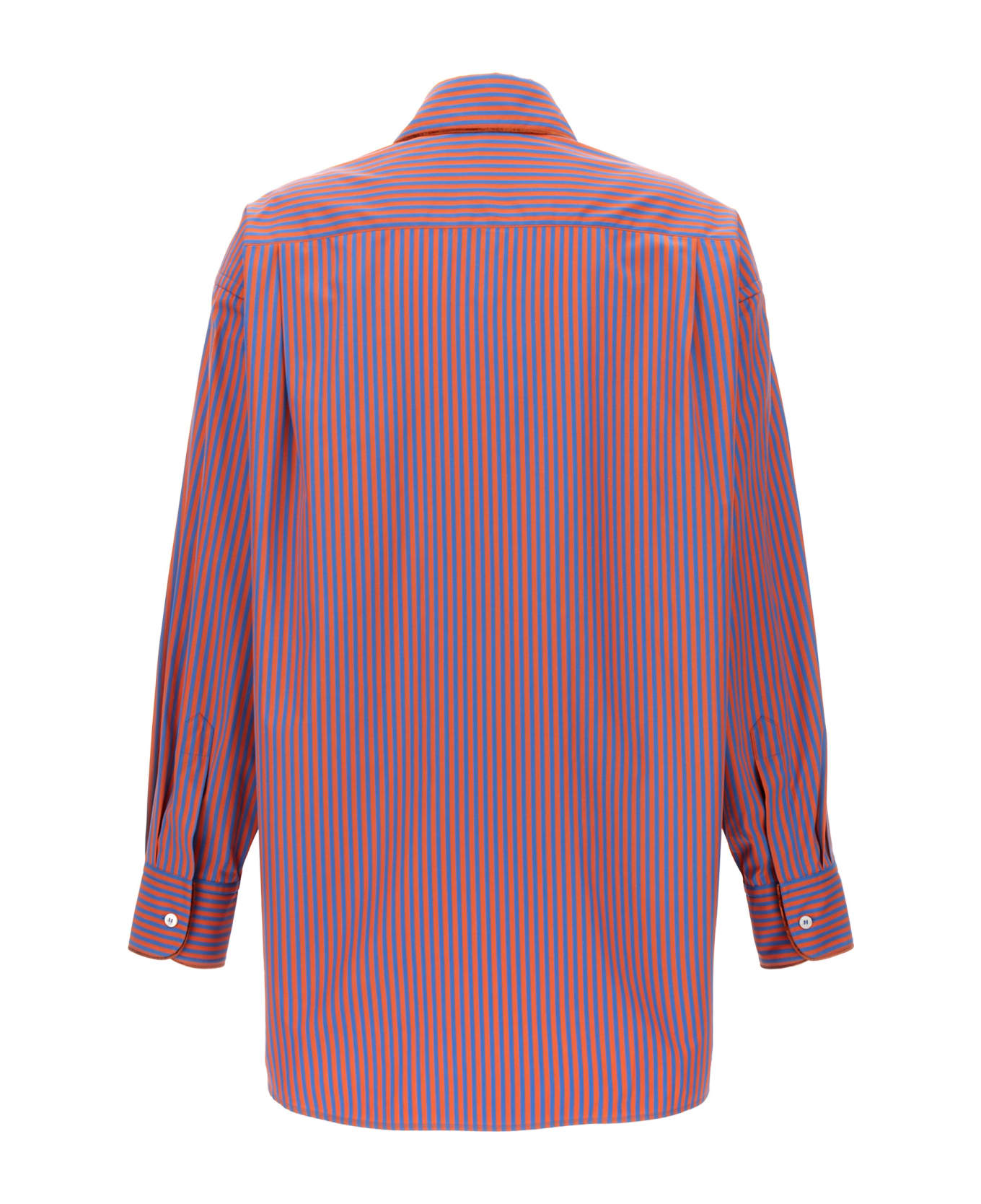 Etro Striped Shirt - BLUE/RED