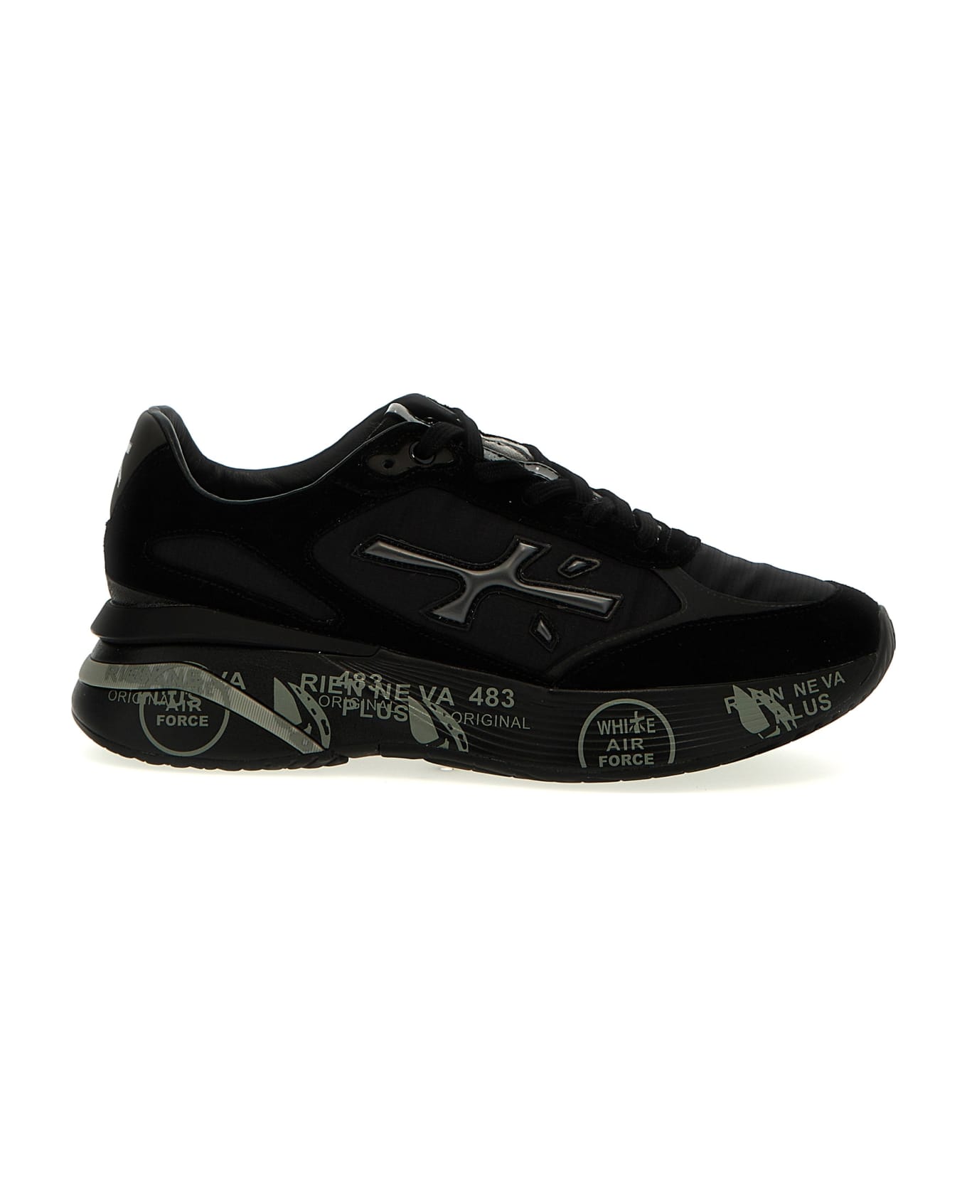 Premiata Moerun 6445 Sneakers - BLACK スニーカー