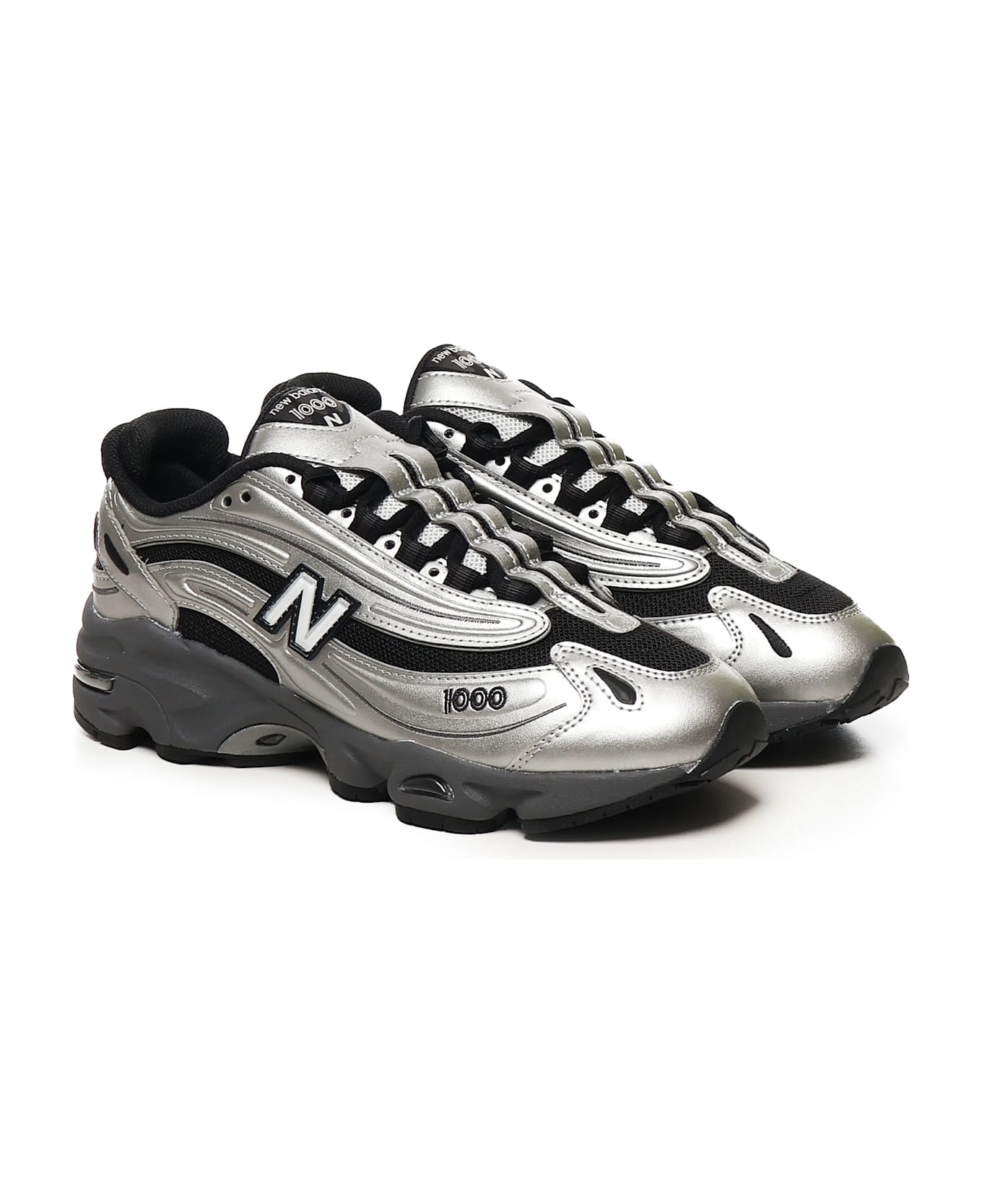 New Balance M1000 Sneakers - SILVER/BLACK