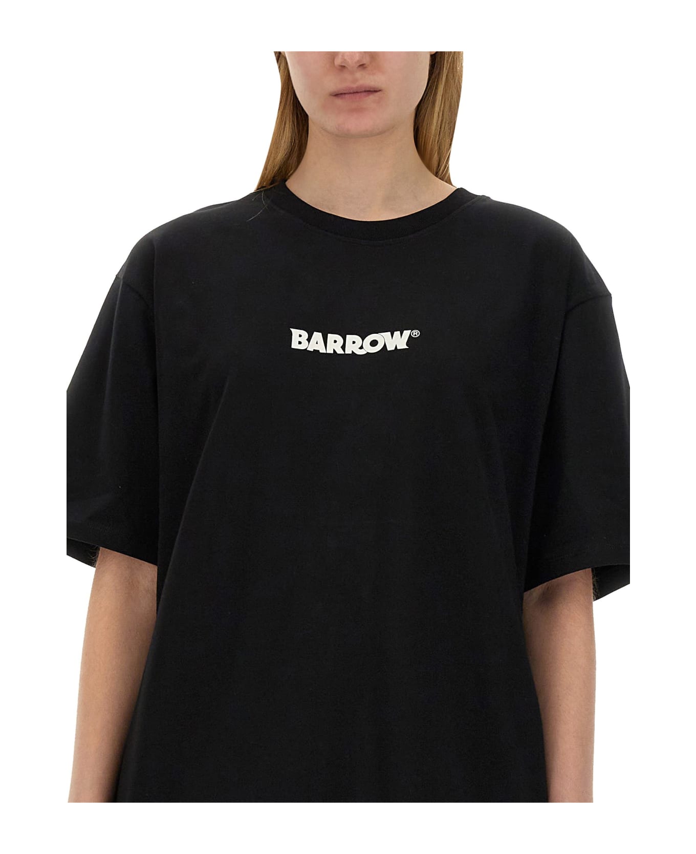 Barrow T-shirt With Logo - Black
