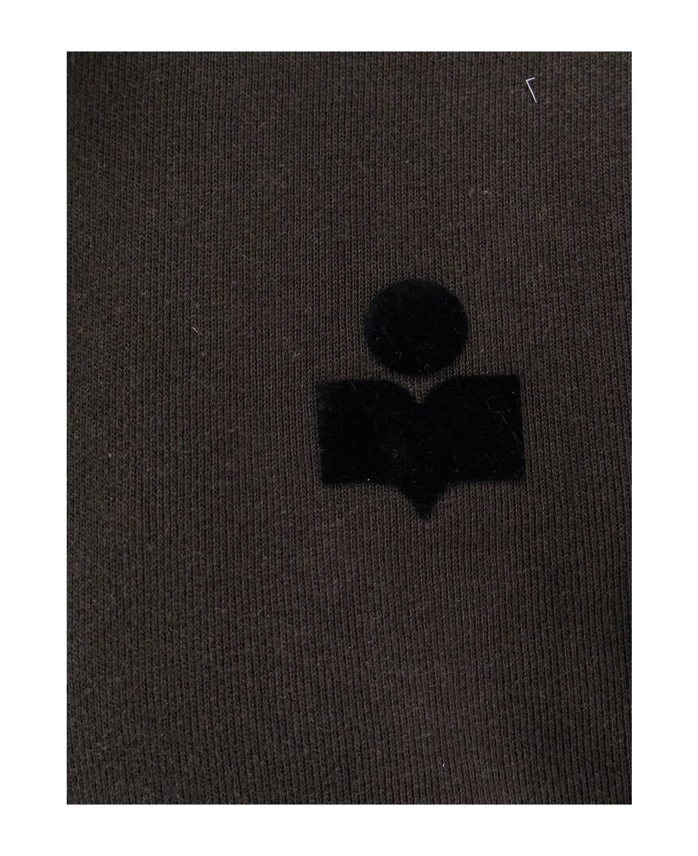 Marant Étoile Organic Cotton Blend Sweatshirt - FADED BLACK