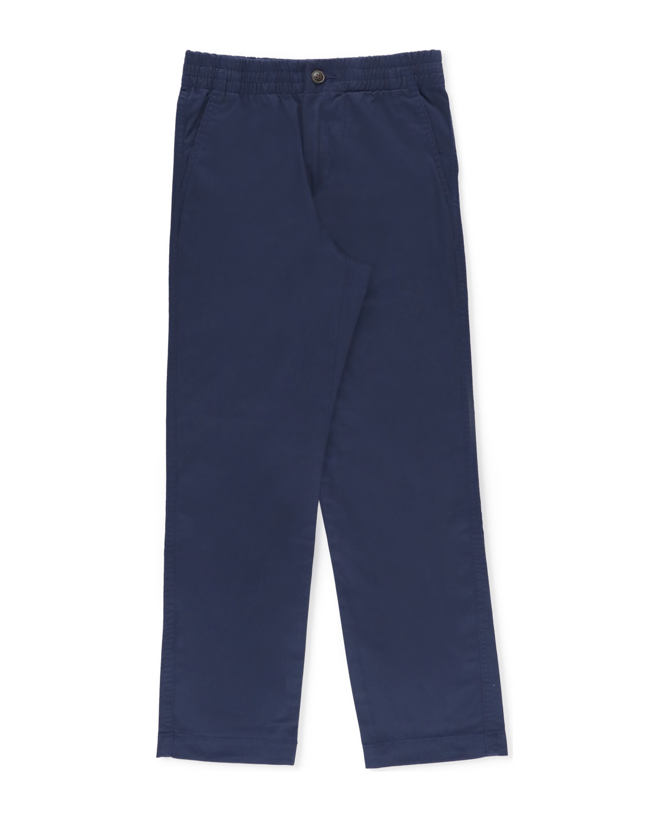 Ralph Lauren Pants With Logo - Blue