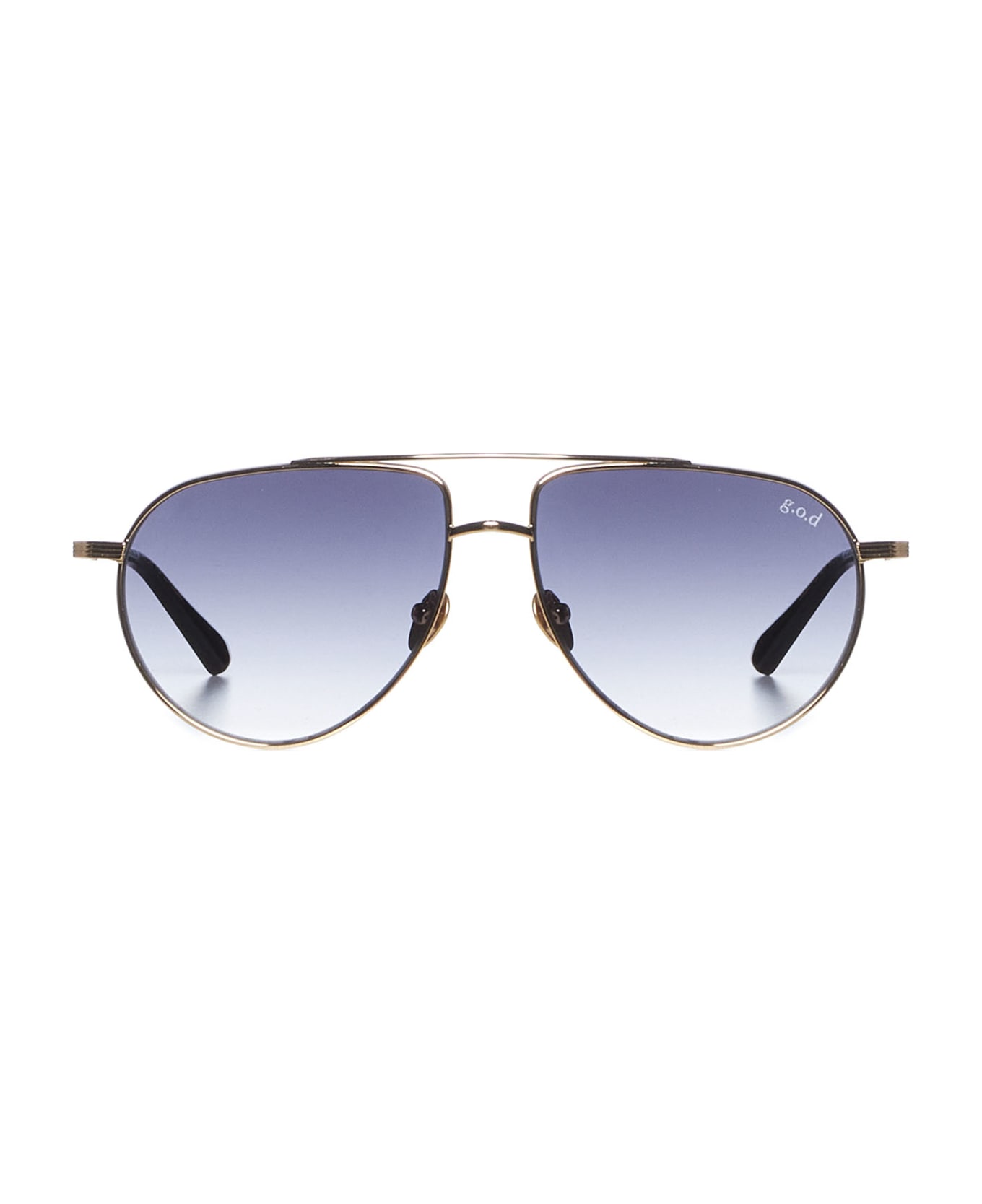 g.o.d Sunglasses - Gold black grey