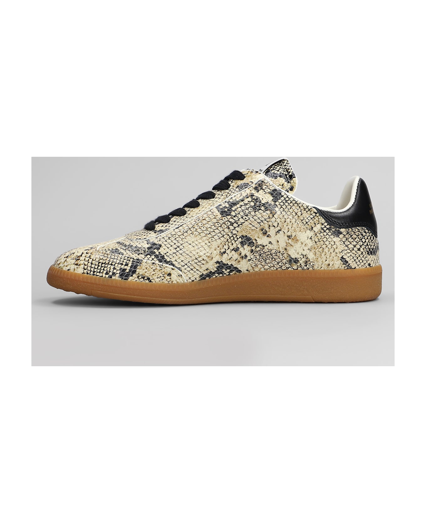 Isabel Marant Kaycee Sneakers In Beige Leather - beige