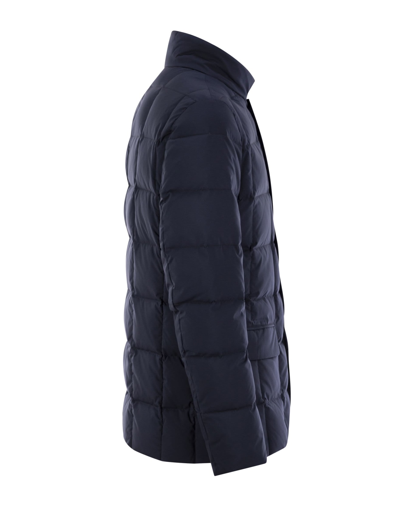 Fay Down Jacket (db Front) - Blue