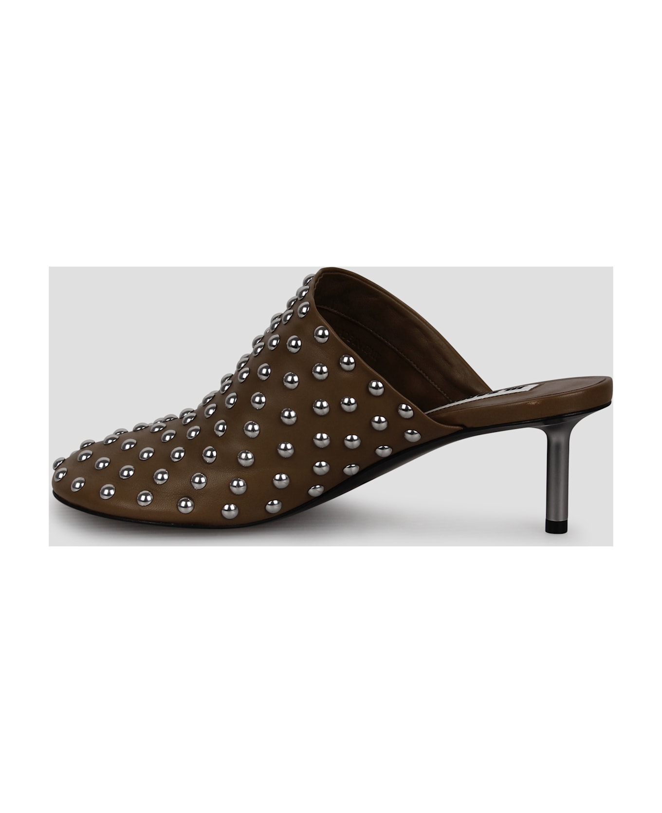 Jil Sander Stud-embellished Mules