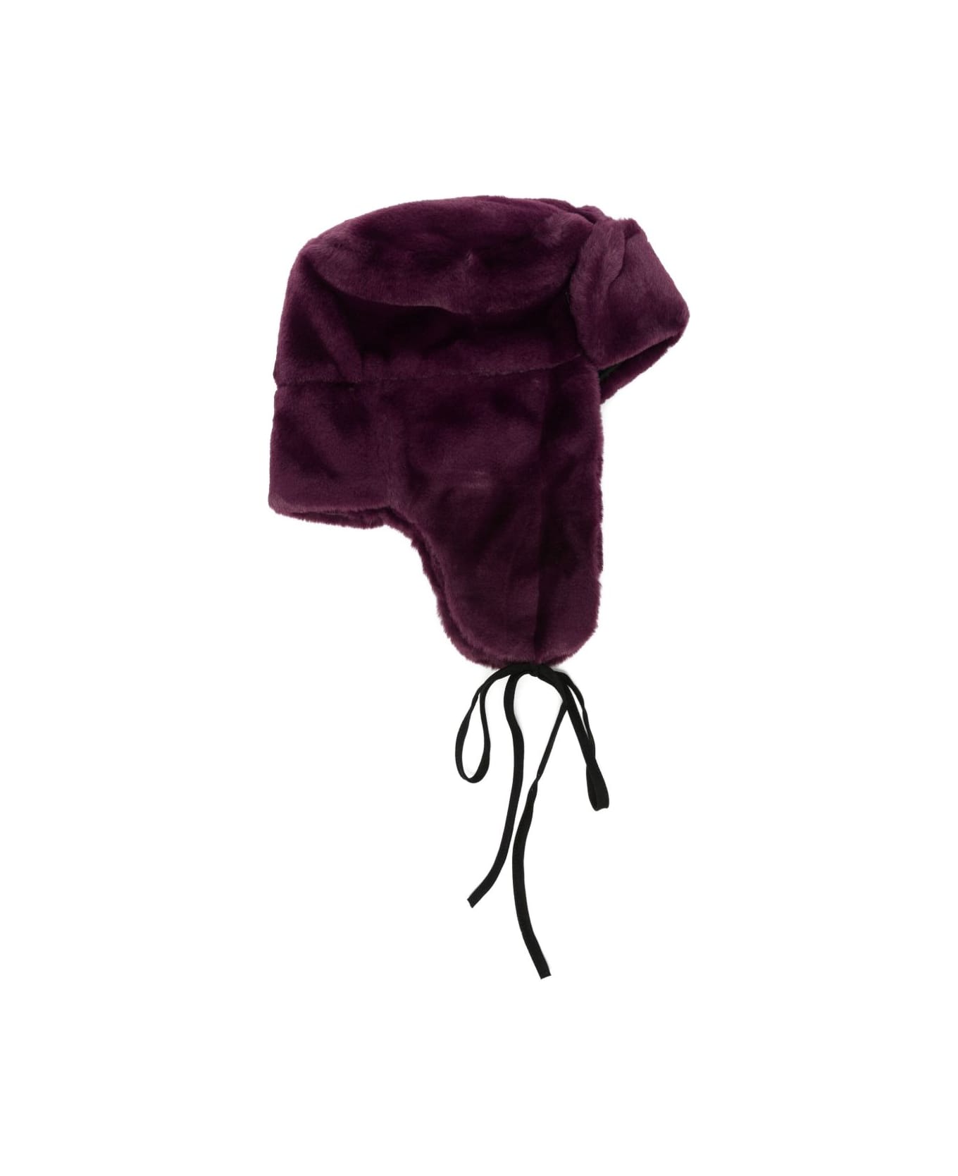 Paul Smith Faux Fur Hat - Purple