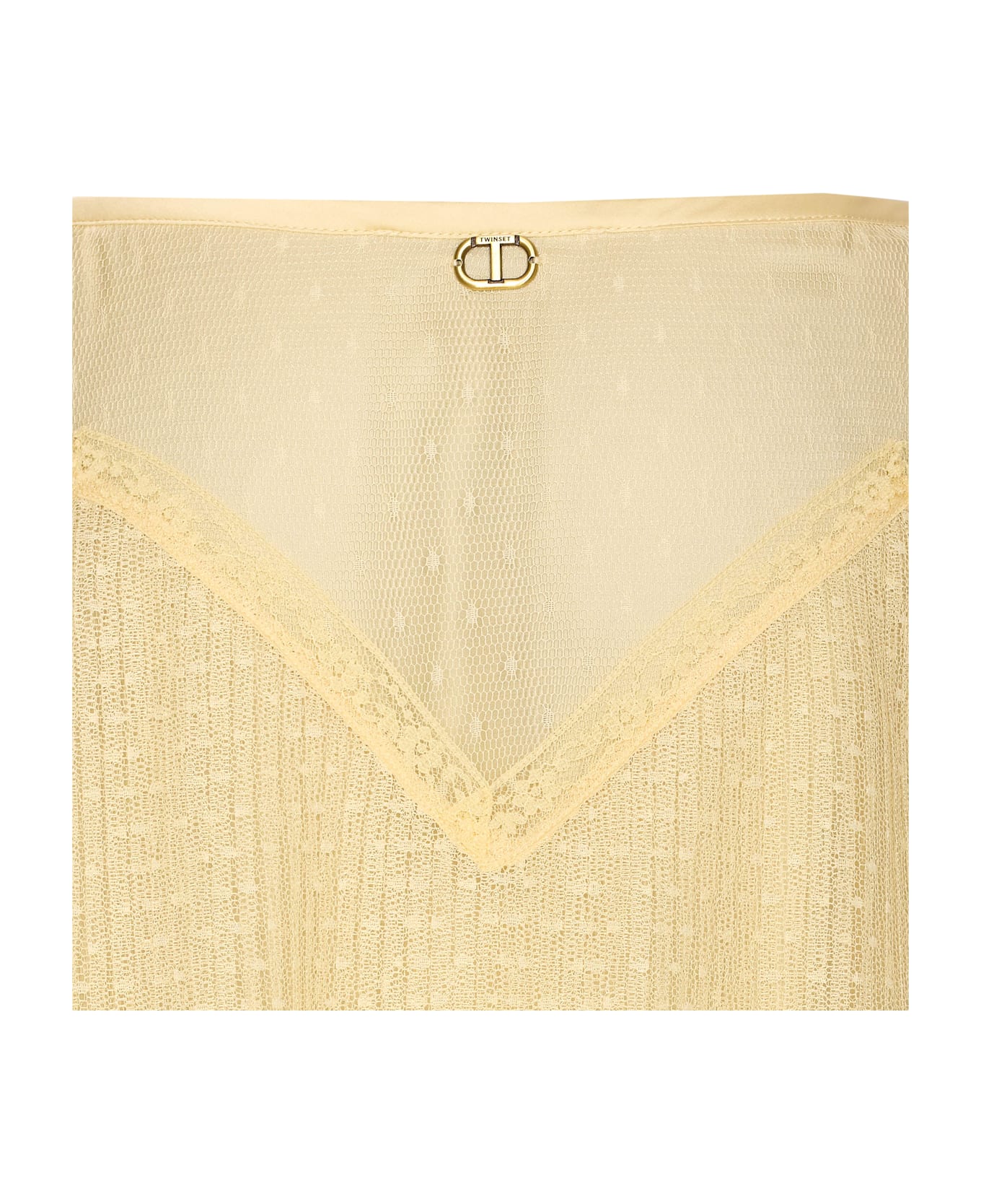 TwinSet Midi Skirt - Yellow