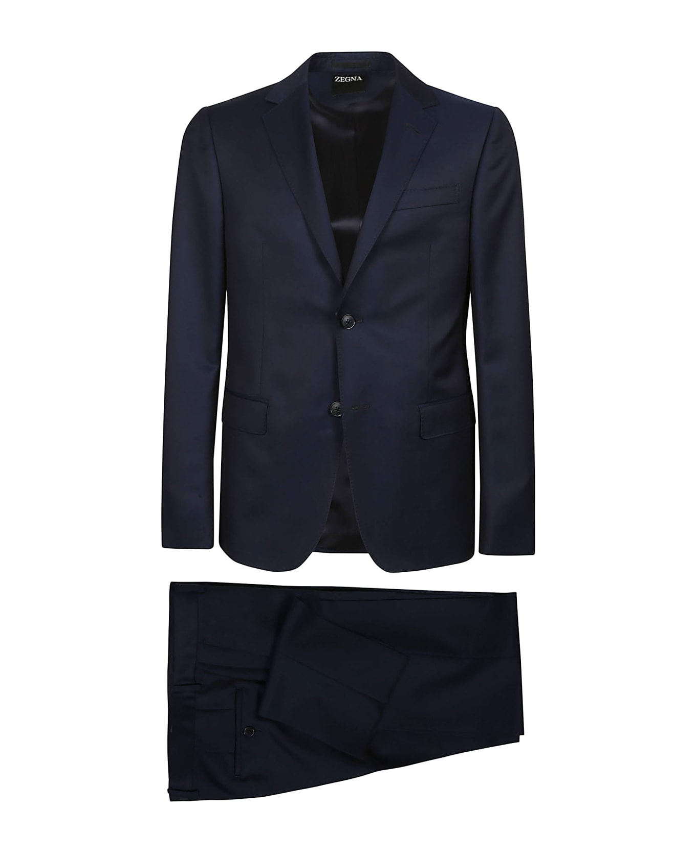 Zegna Lux Tailoring Suit - NAVY スーツ