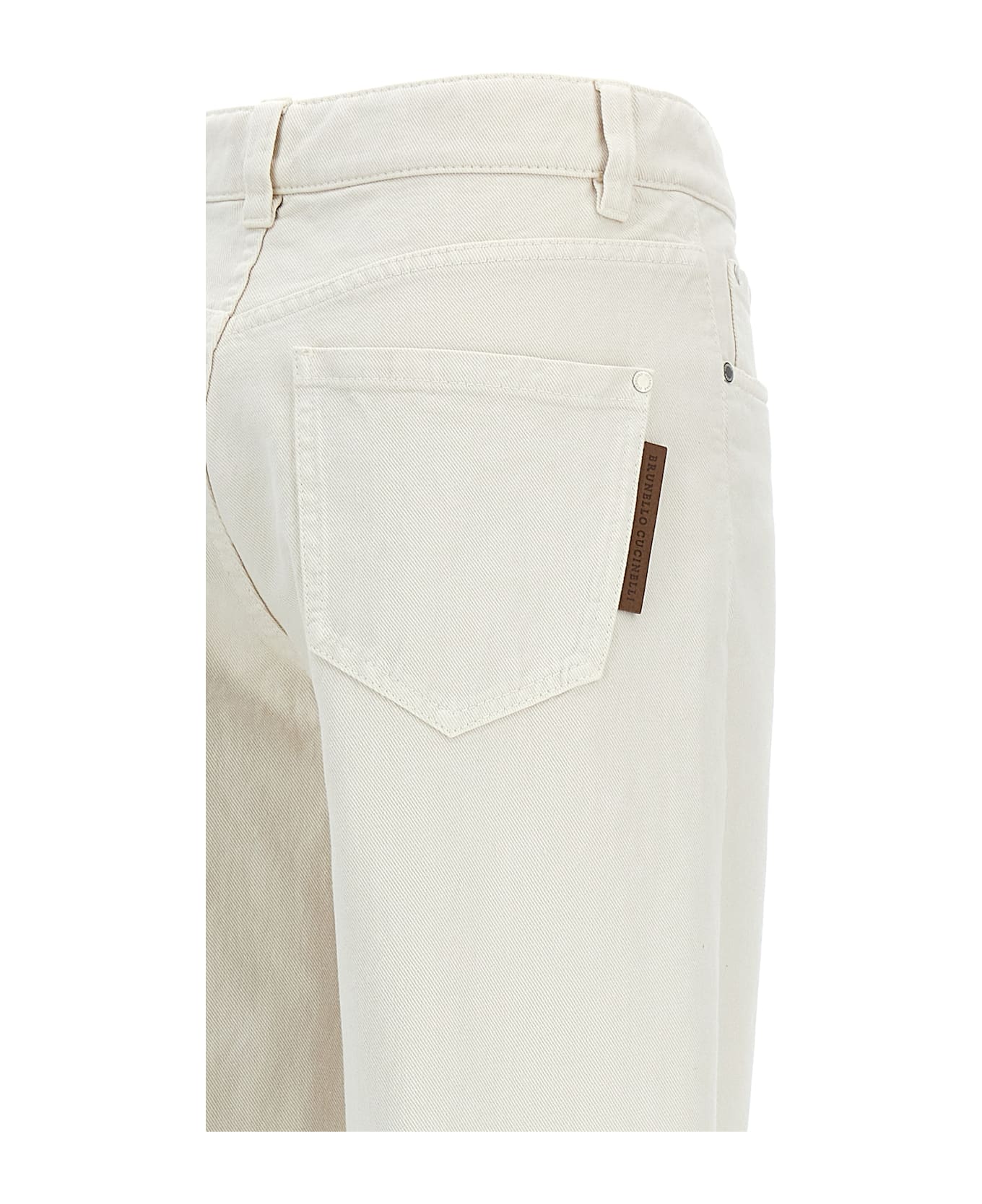 Brunello Cucinelli Loose Jeans - Beige