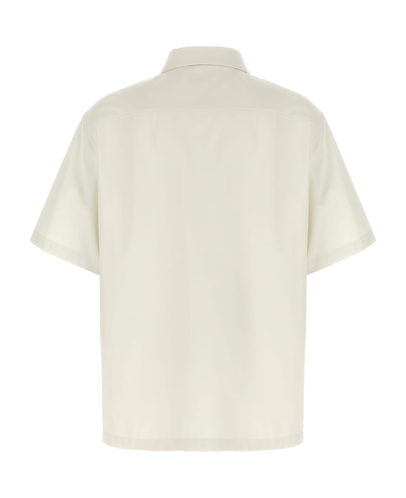 Givenchy Logo Embroidery Shirt - Beige