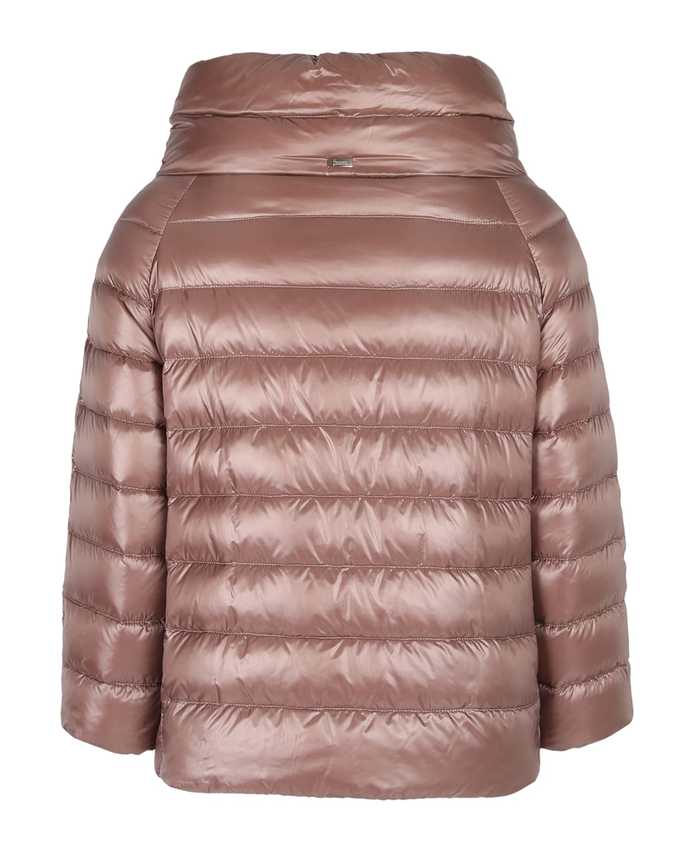 Herno Nylon switching Down jacket outer pink