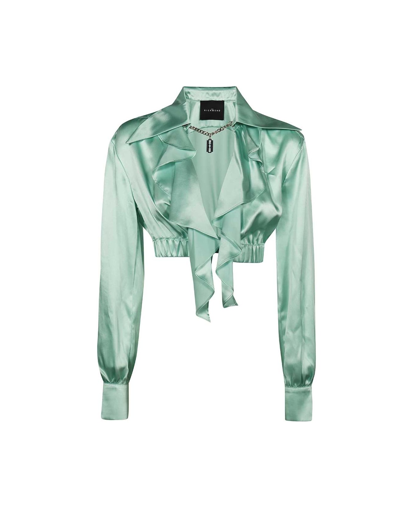 John Richmond Long-sleeved Shirt - green