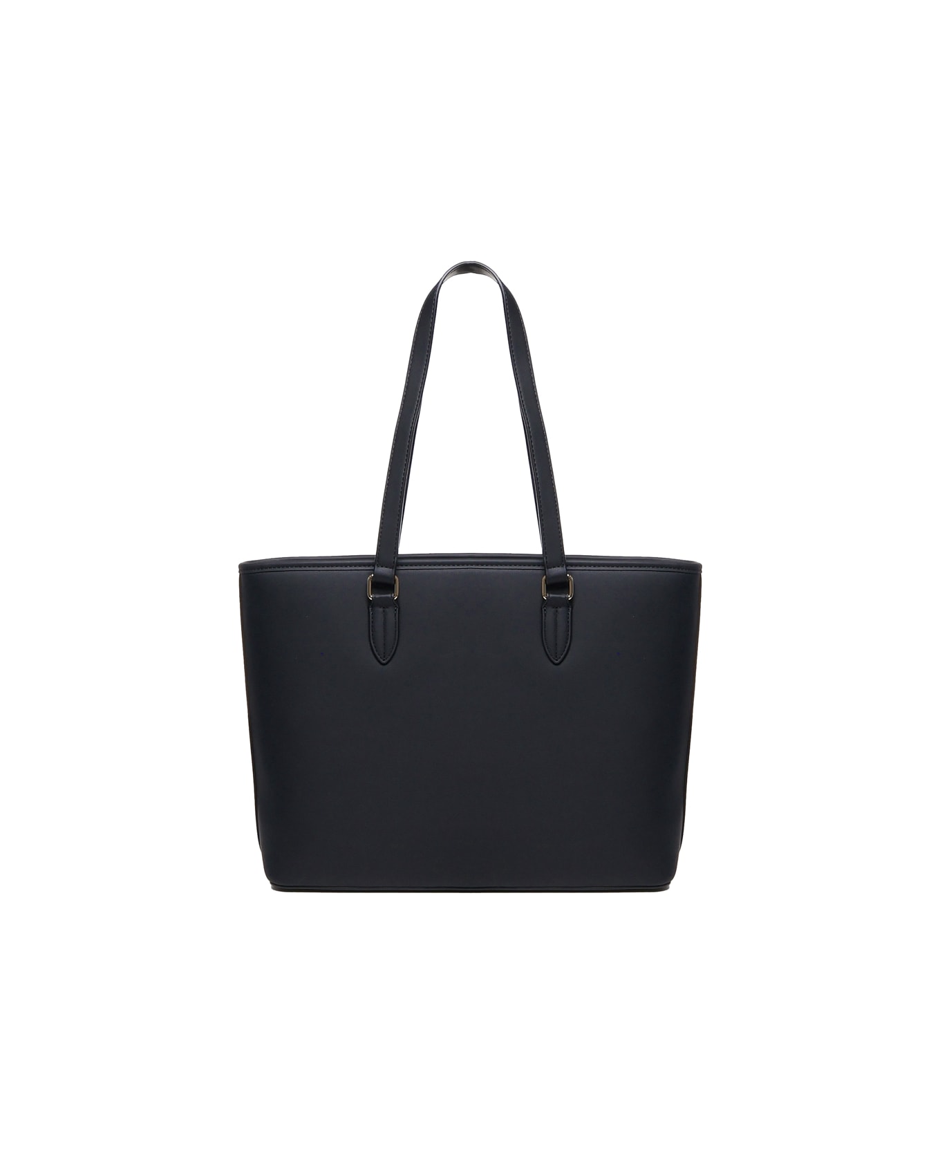 Love Moschino Shopping Bag With Logo - Black