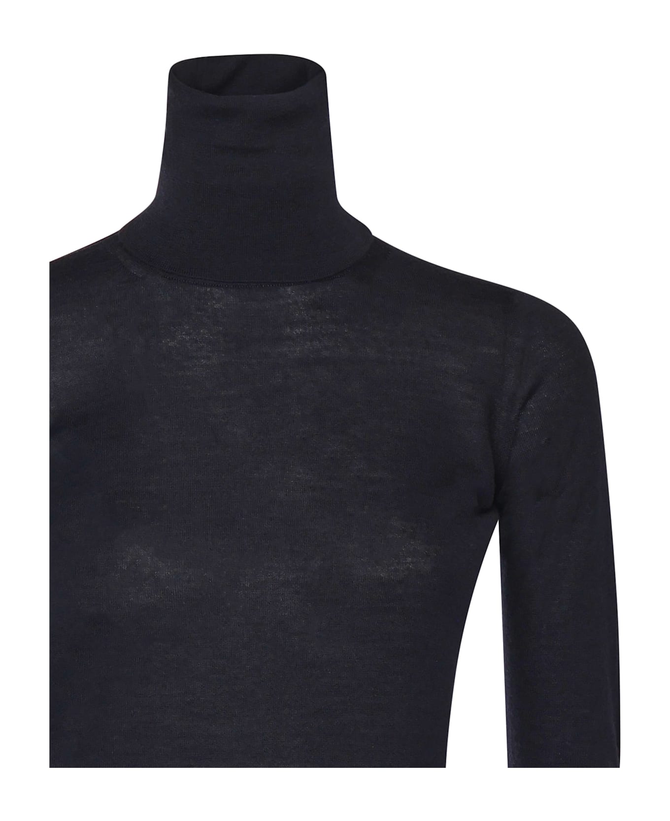 Max Mara Wool Turtleneck - Blue