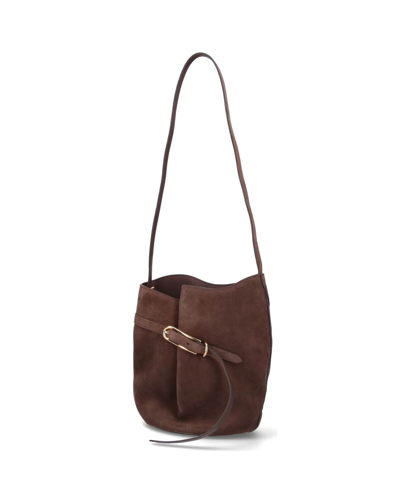 Little Liffner Medium Bucket Bag "belted Bag" - Brown