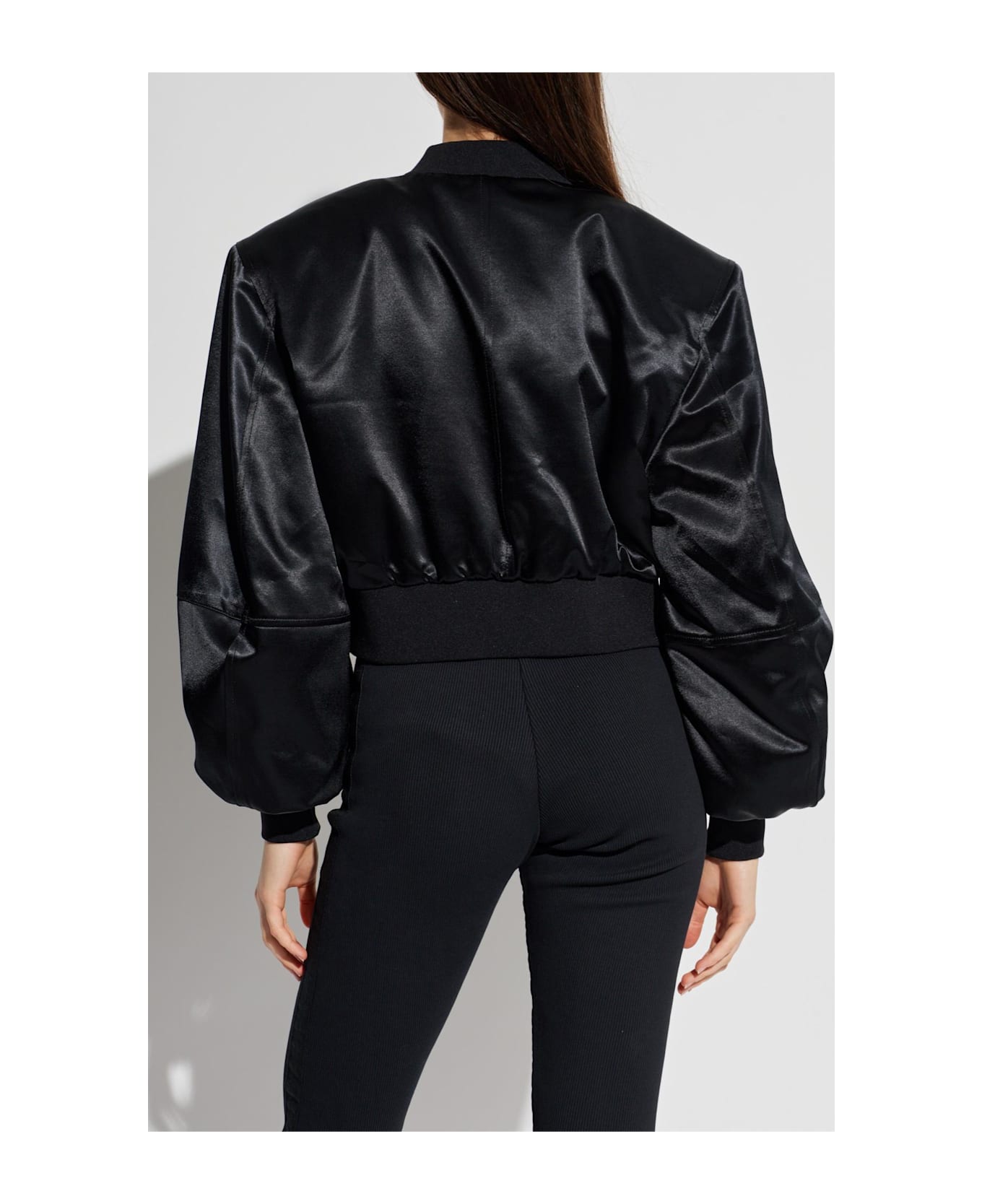 The Attico Bomber Jacket - Black