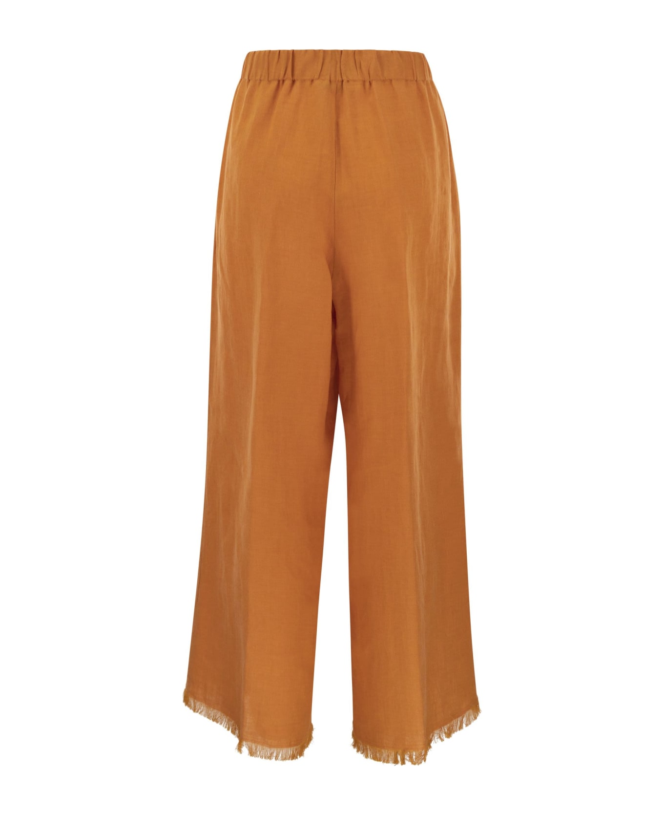 Antonelli Ryan - Loose Linen Trousers - Orange