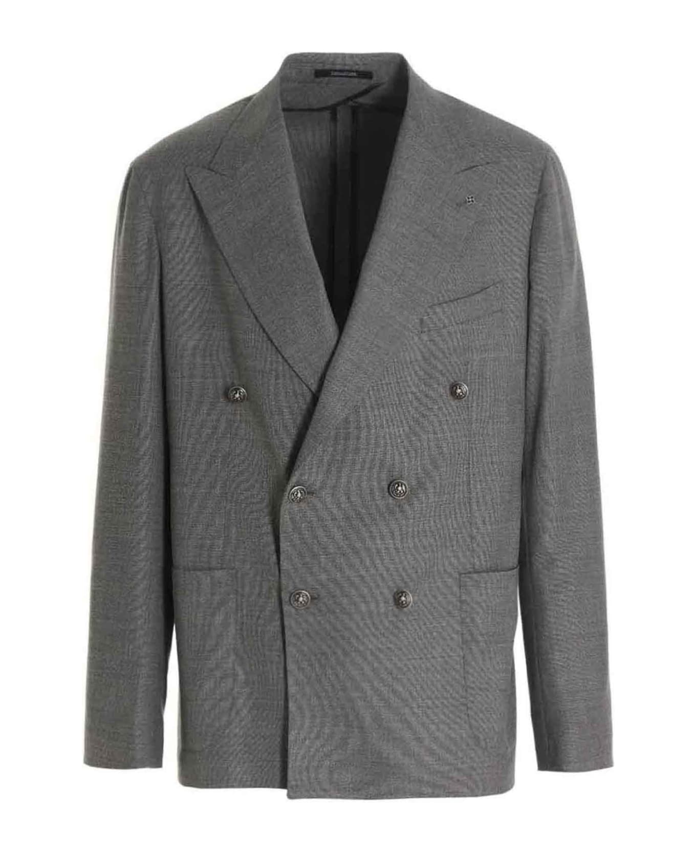 Tagliatore 'montecarlo' Blazer Jacket - Gray