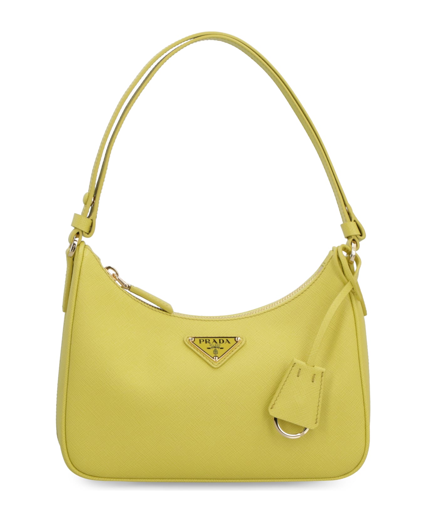 Prada Leather Shoulder Bag - Yellow トートバッグ